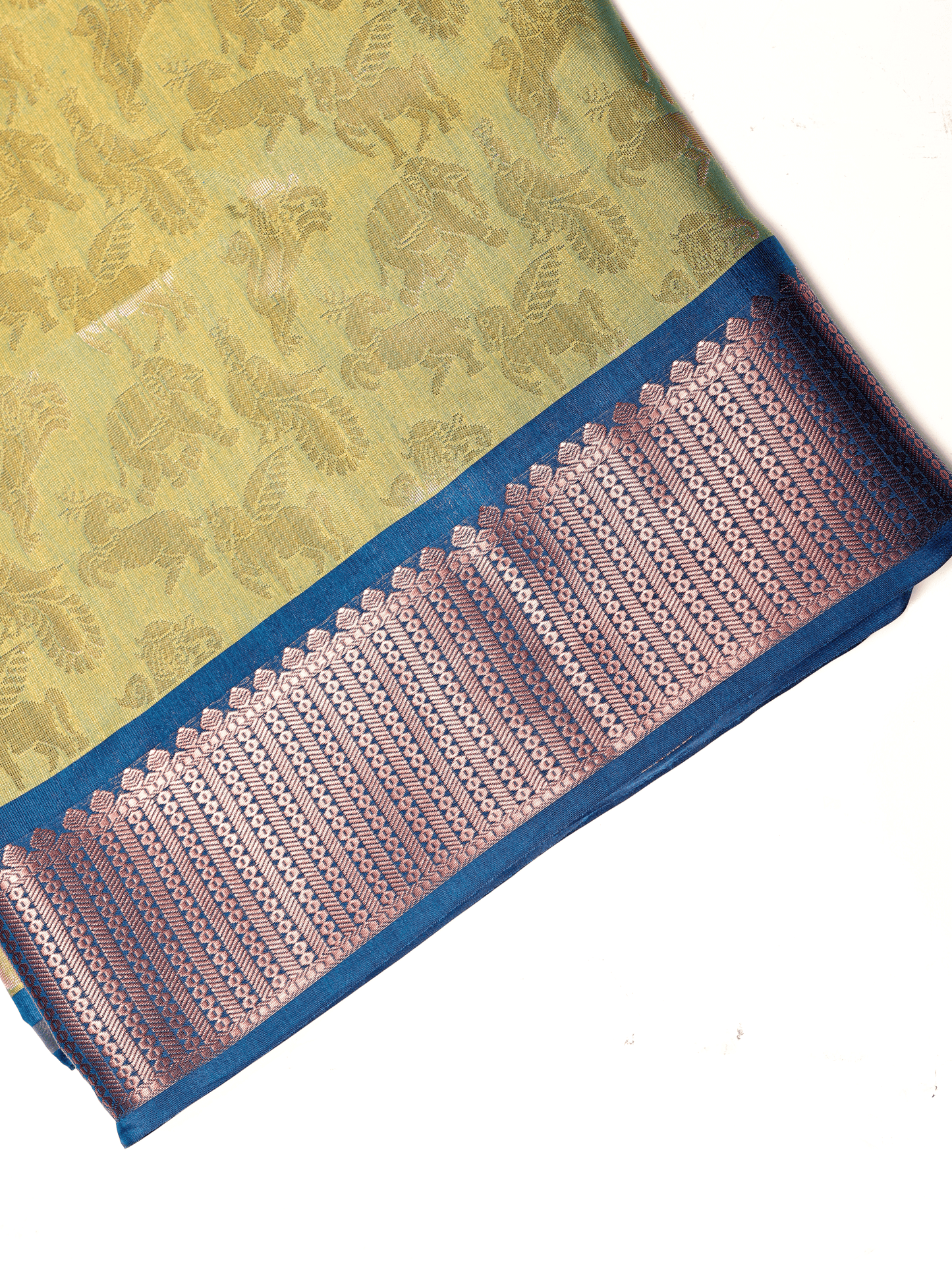 Brocade Green Saree