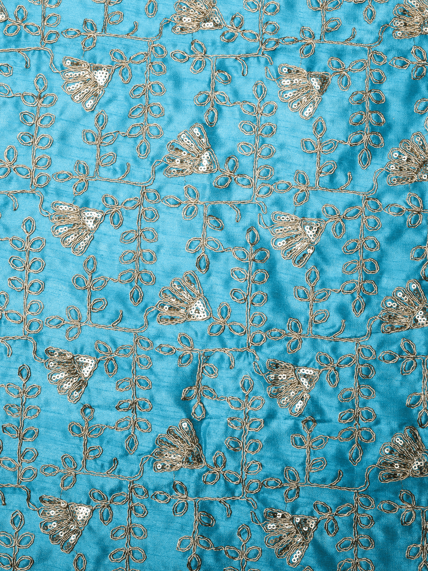 Georgette Bandhani Sky Blue Saree