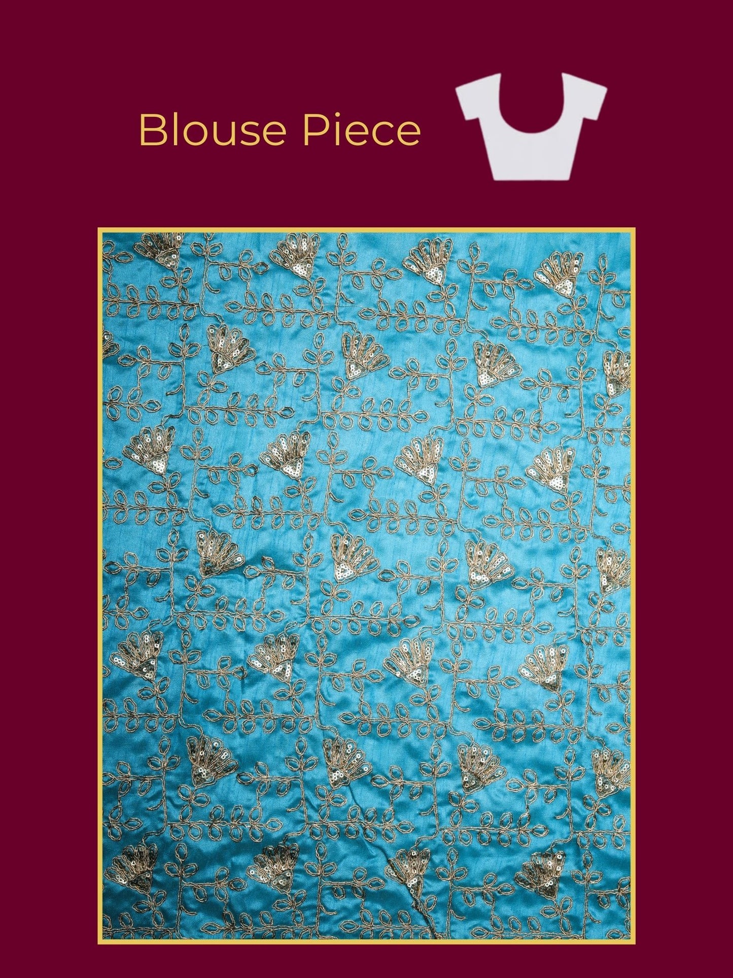 Georgette Bandhani Sky Blue Saree