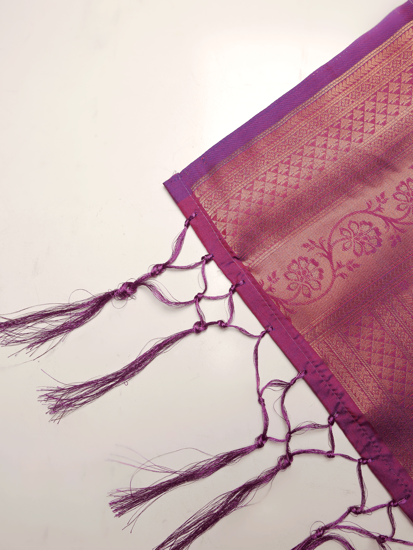 Brocade Purple Saree