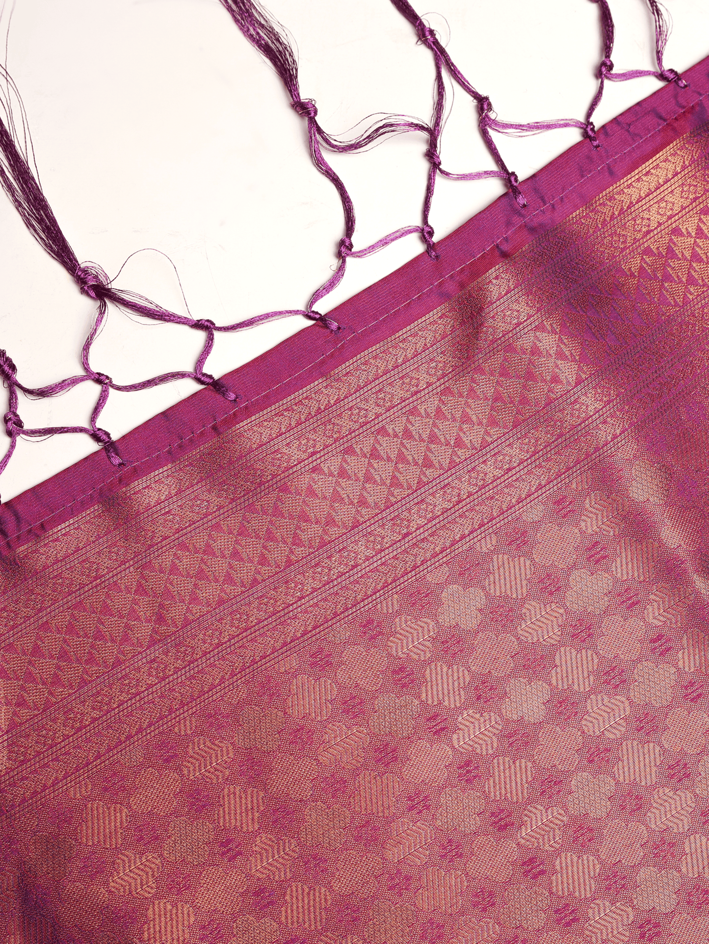 Brocade Purple Saree