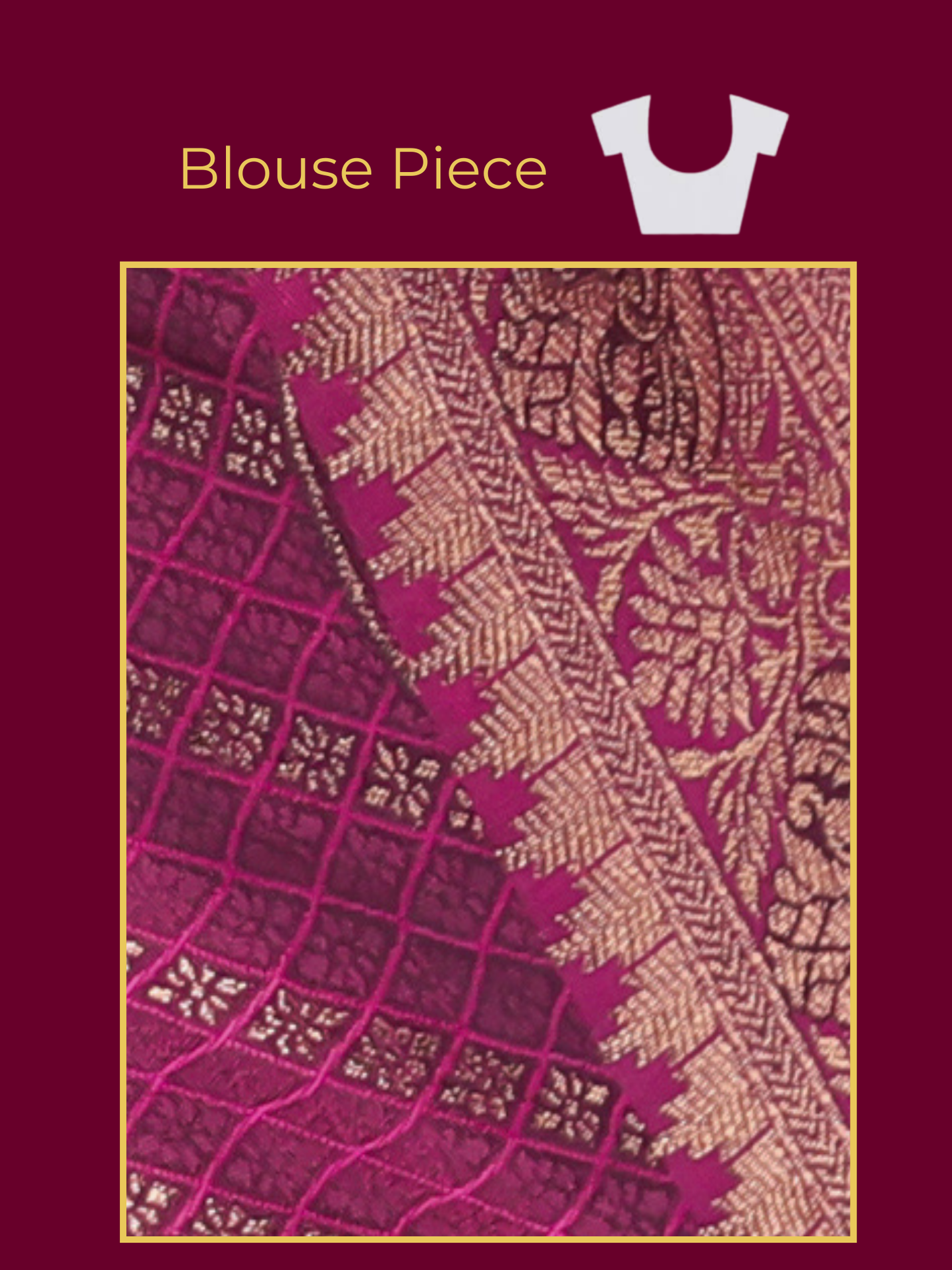 Brocade Purple Saree