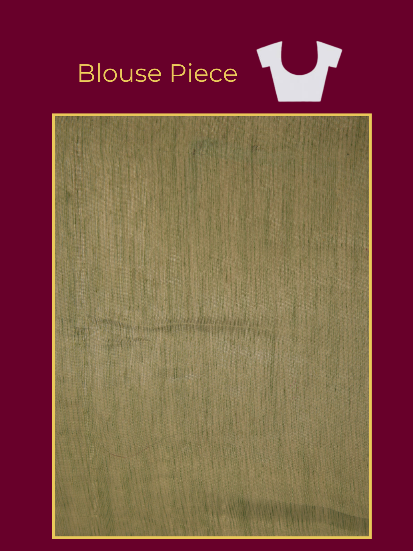 Linen Cotton Floral Sage Green Saree