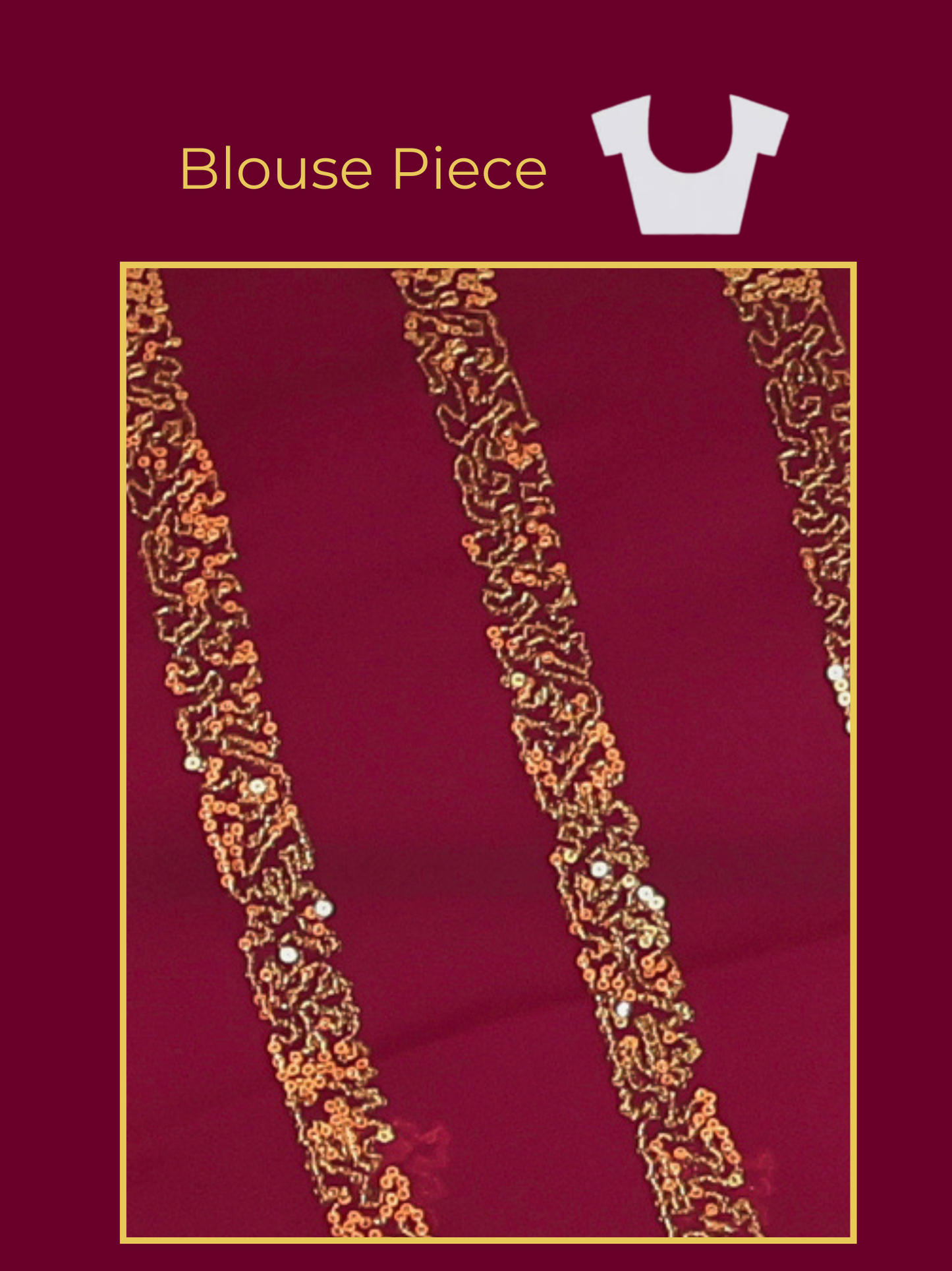 Embroidered Sequins Georgette Solid Purple Saree