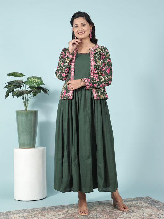 Soft Cotton Ikat Multicolor Jacket
