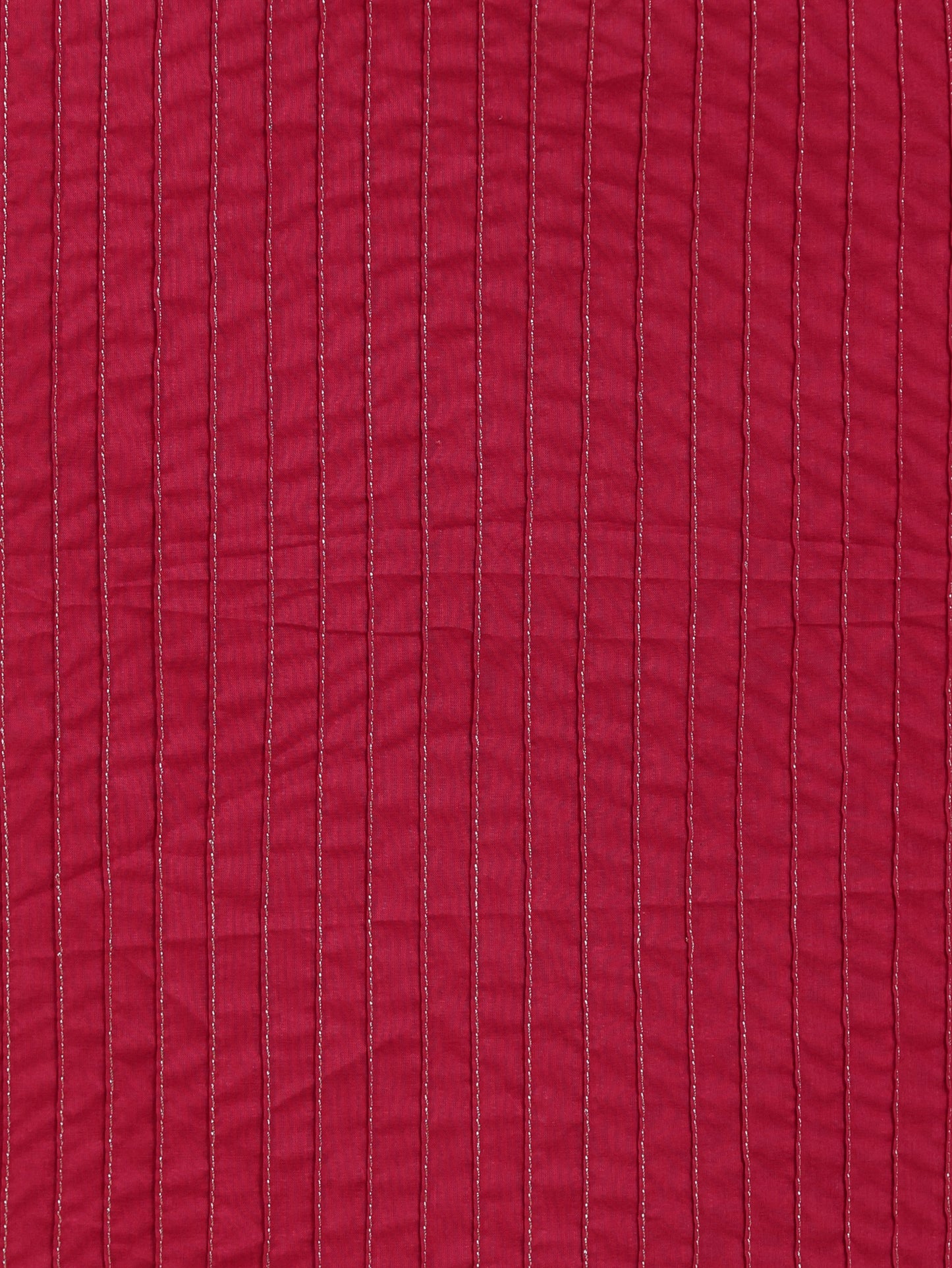 Soft Cotton Solid Straight Maroon Kurta
