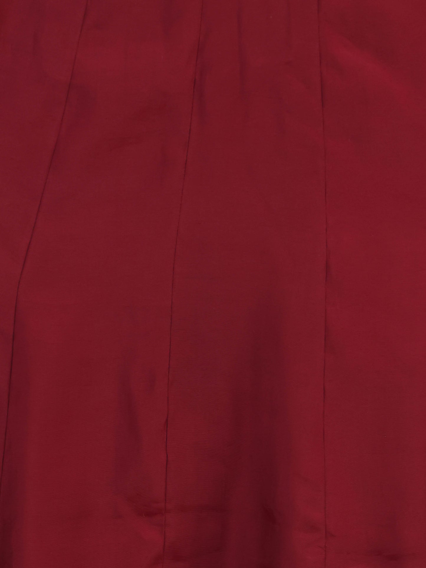 Embroidered Romen silk Solid Wine Kurta