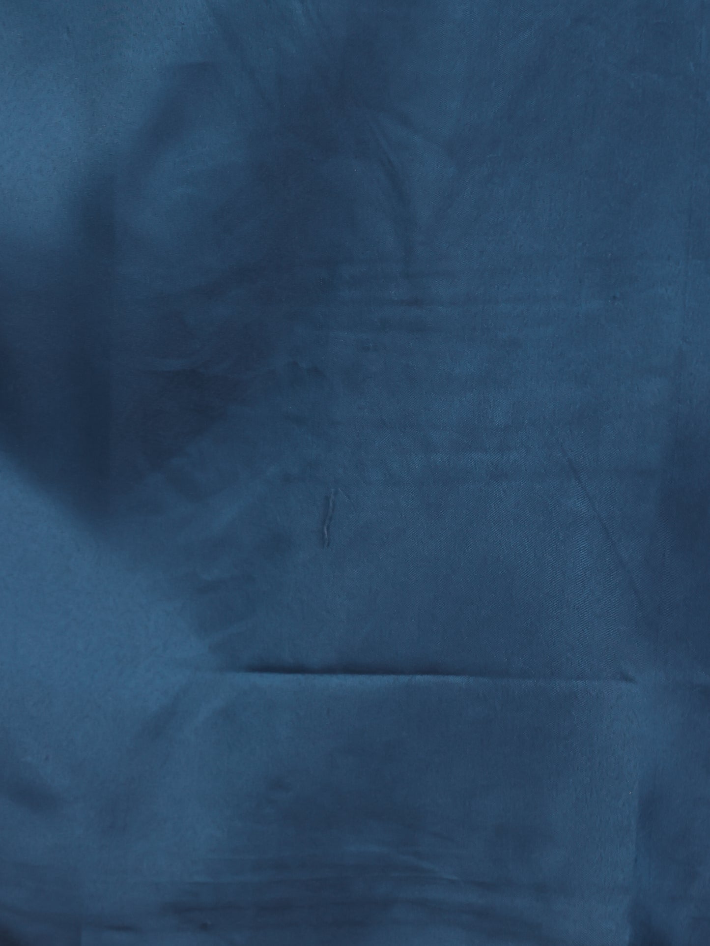 Crepe Solid Straight Blue Kurta