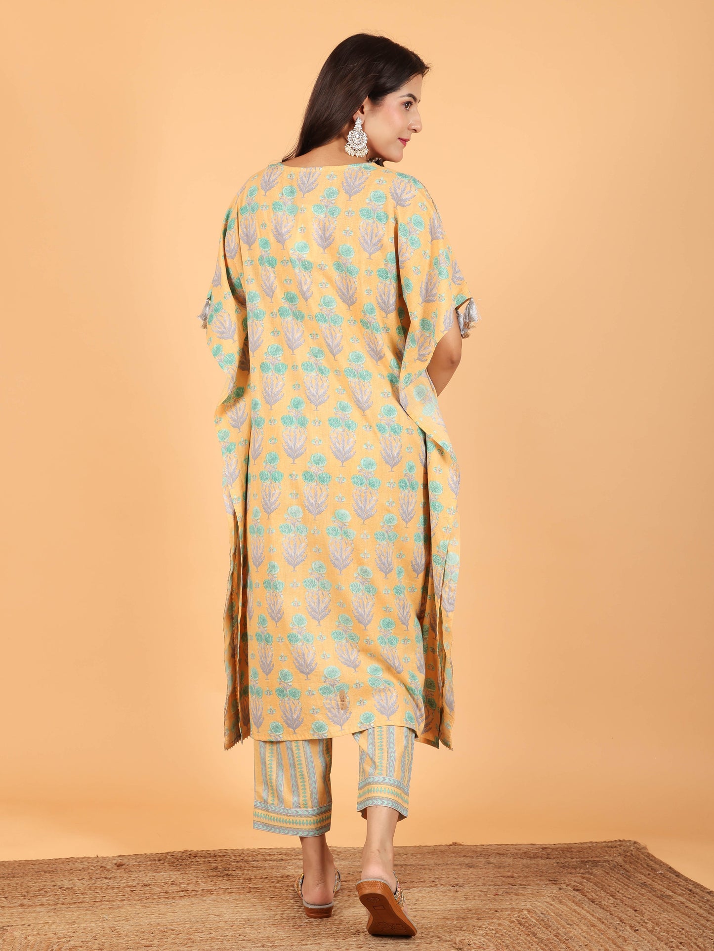 Soft Cotton Floral Kurta