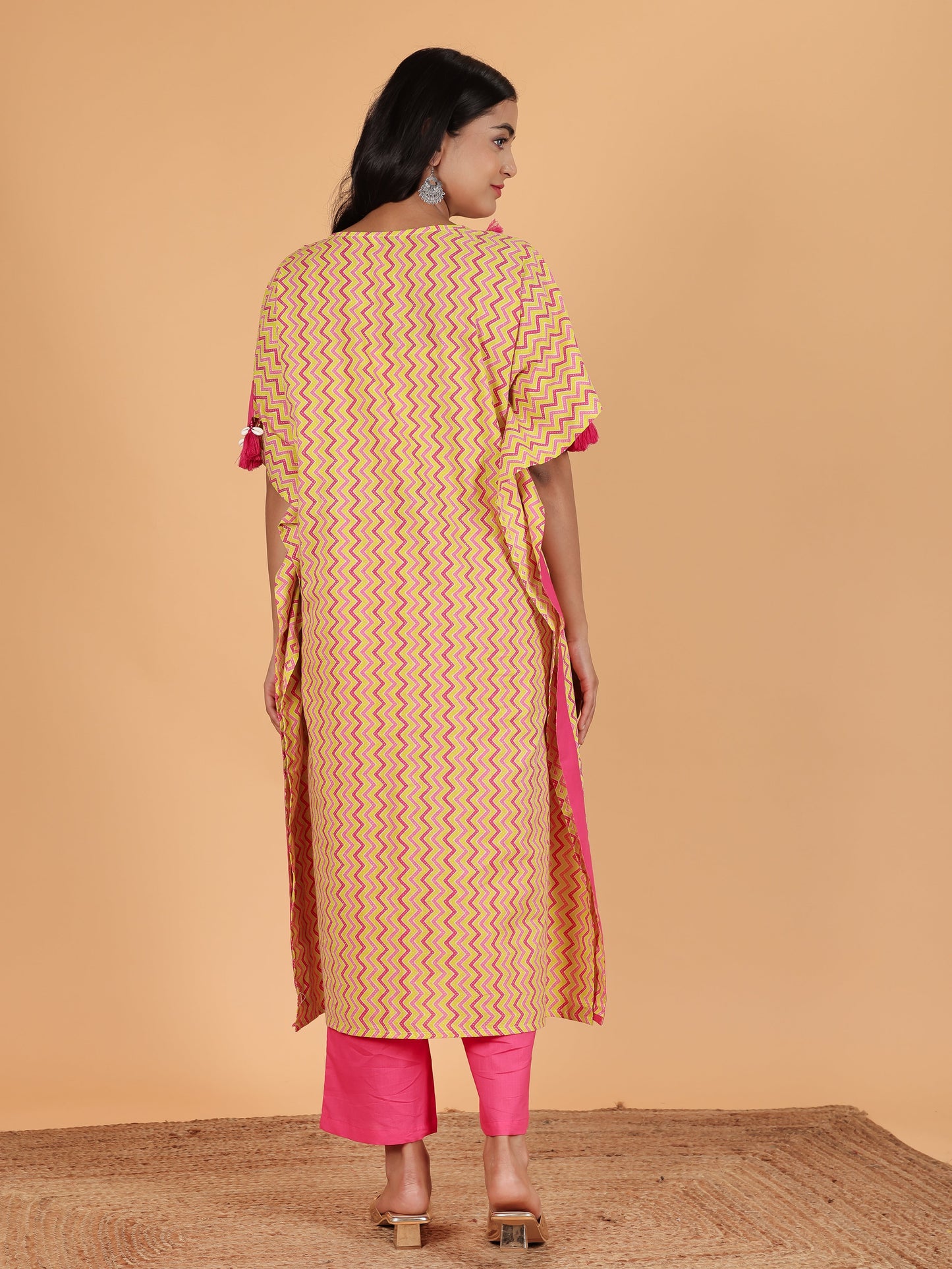 Soft Cotton Chevron Kurta