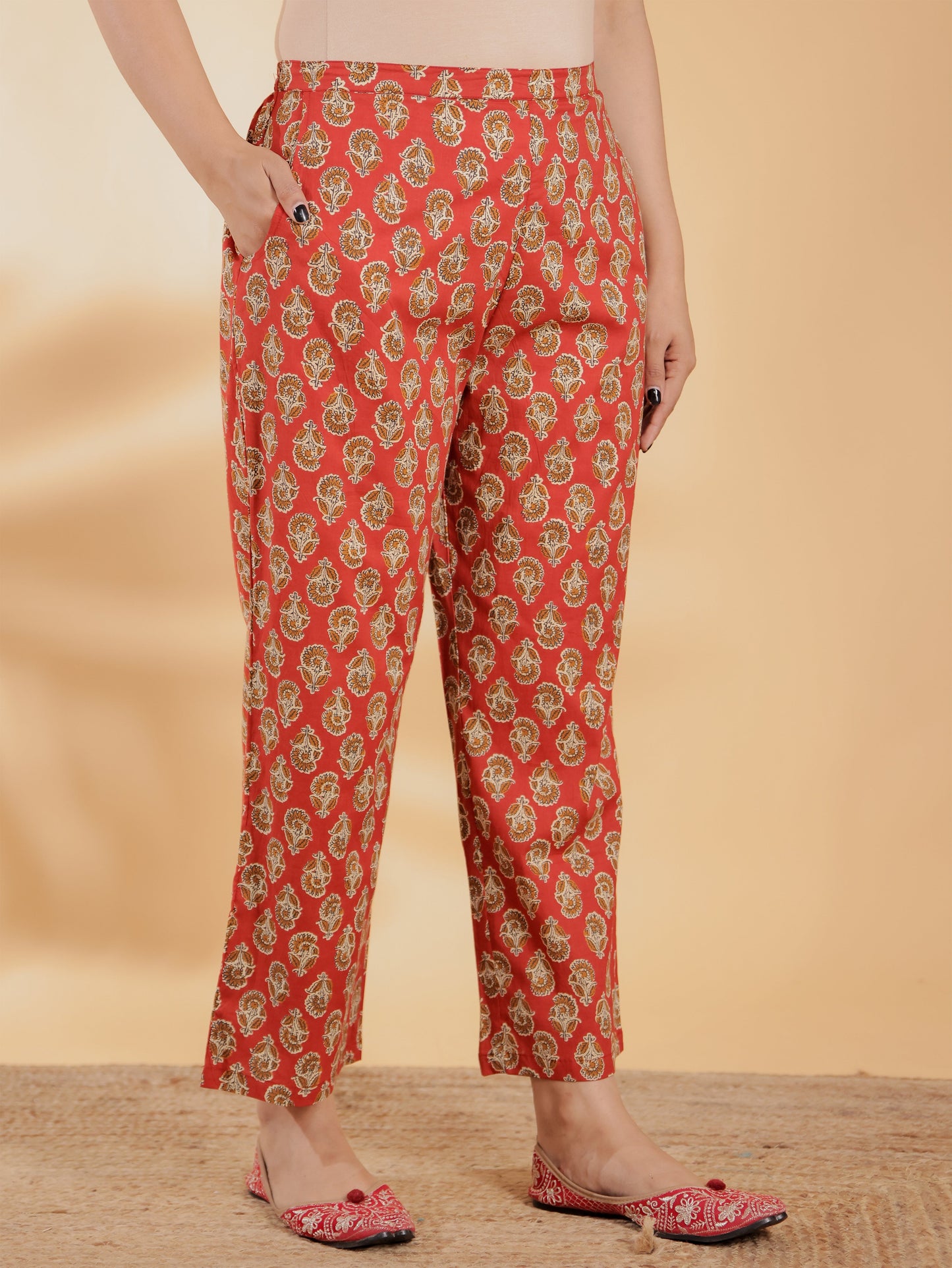 Soft Cotton Floral Pant