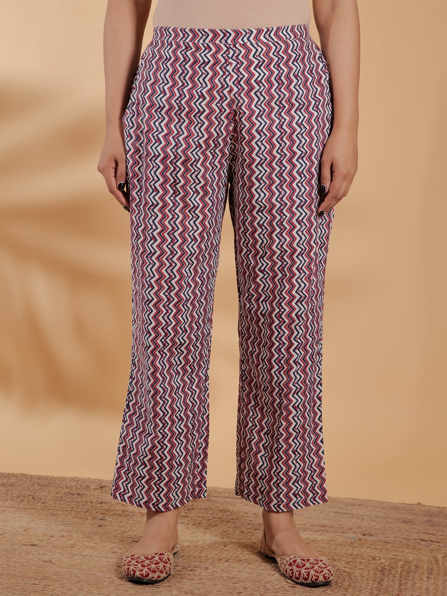 Soft Cotton Chevron Pant