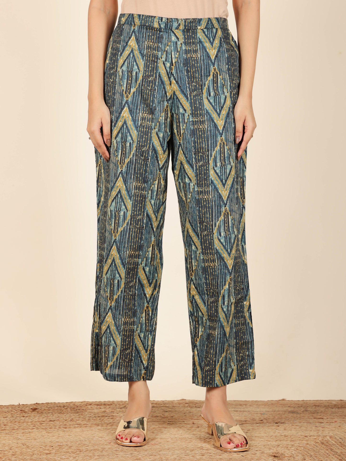 Soft Cotton Ikat Pant