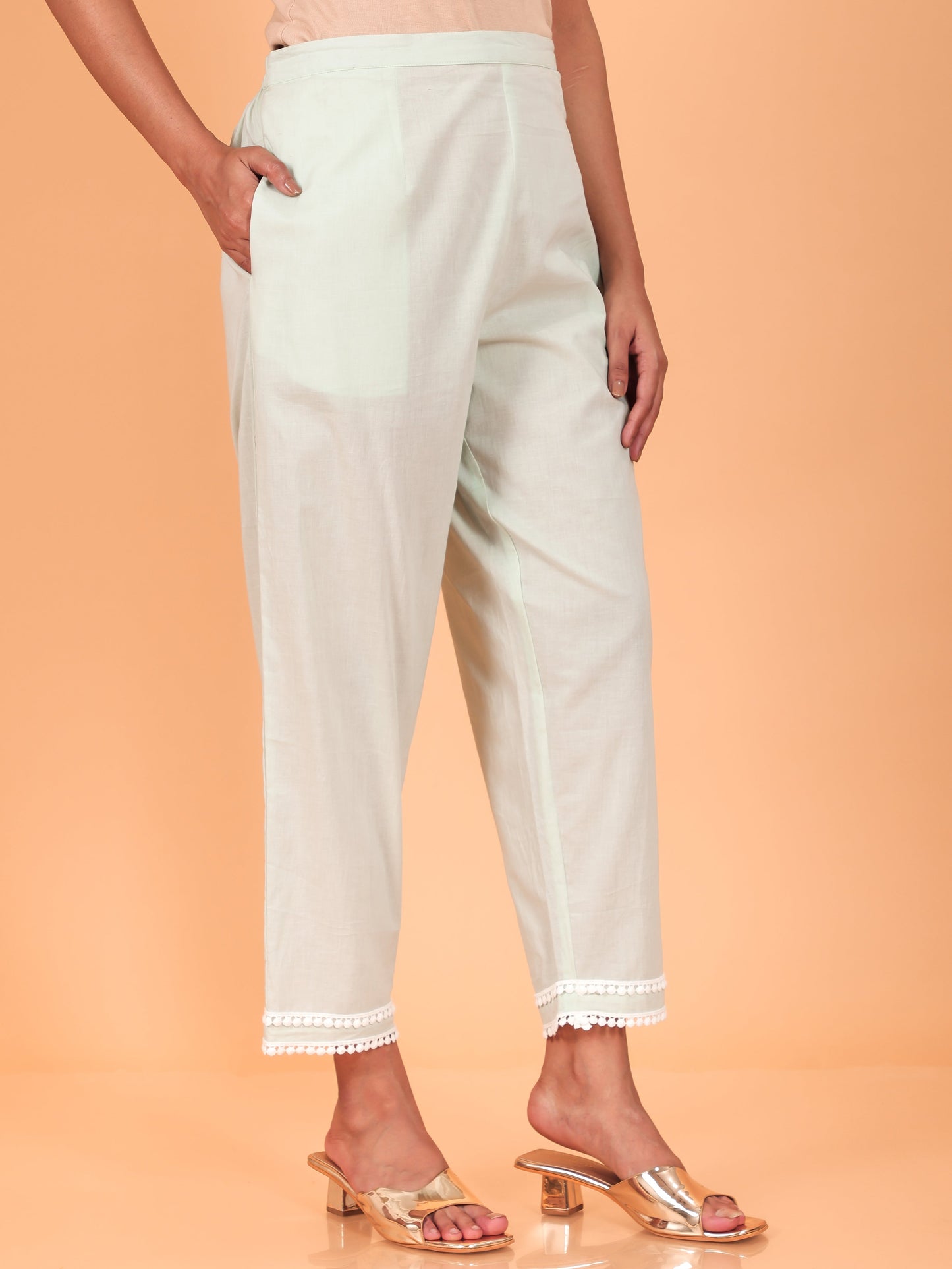 Soft Cotton Solid Pant