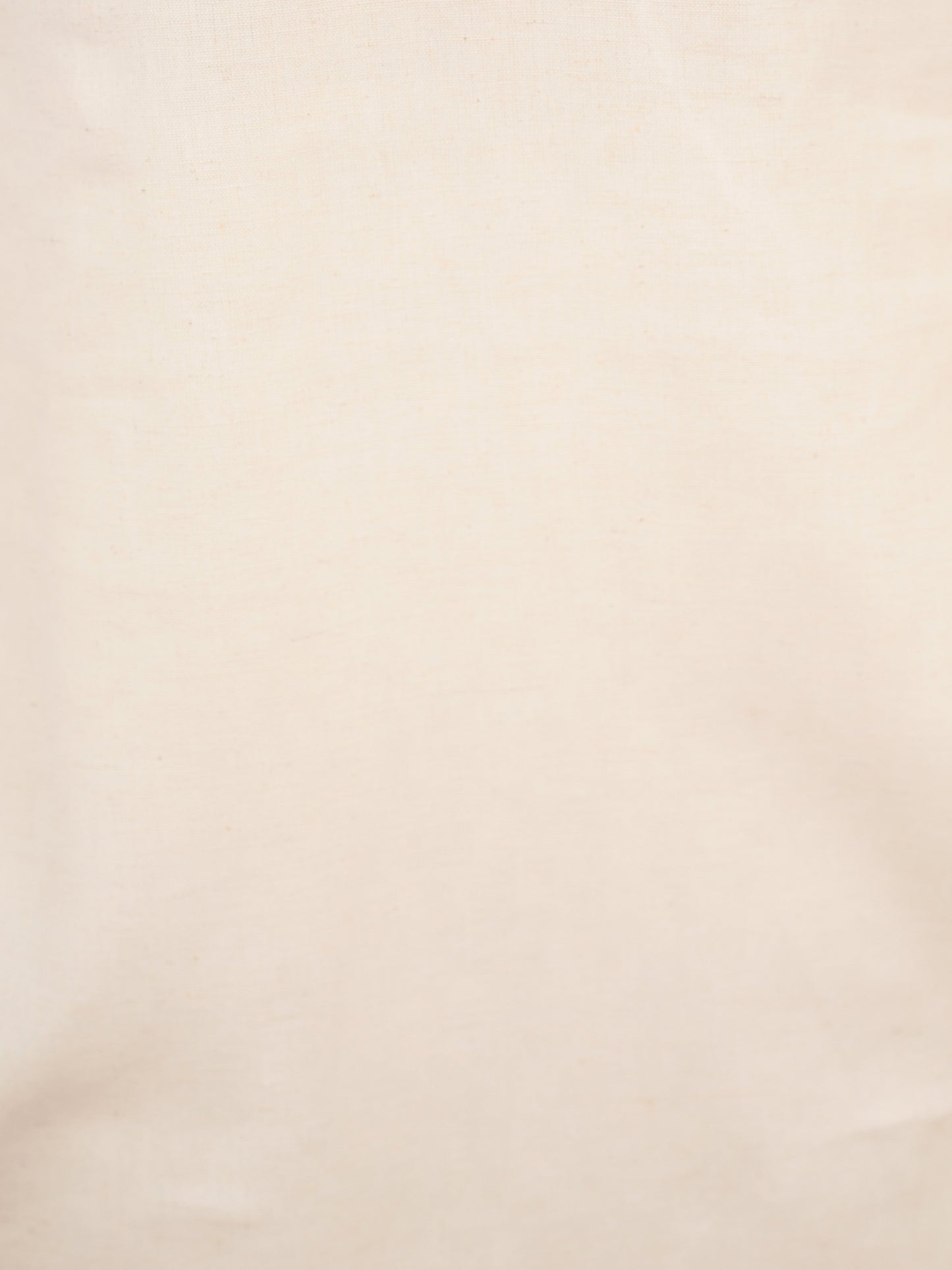 Embroidered Linen Cotton Solid Straight Off White Kurta