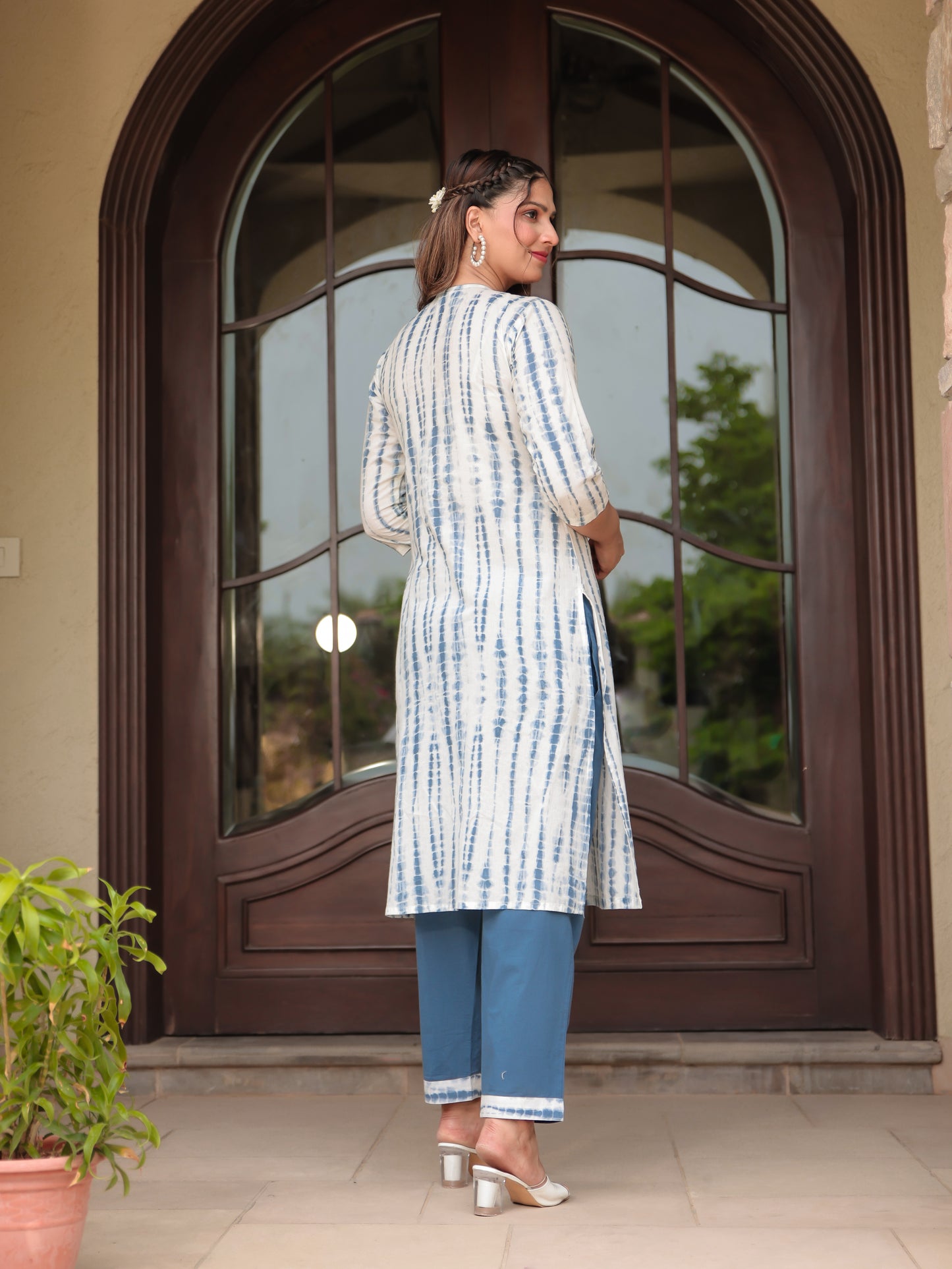 Soft Cotton Tie-Dye Kurta