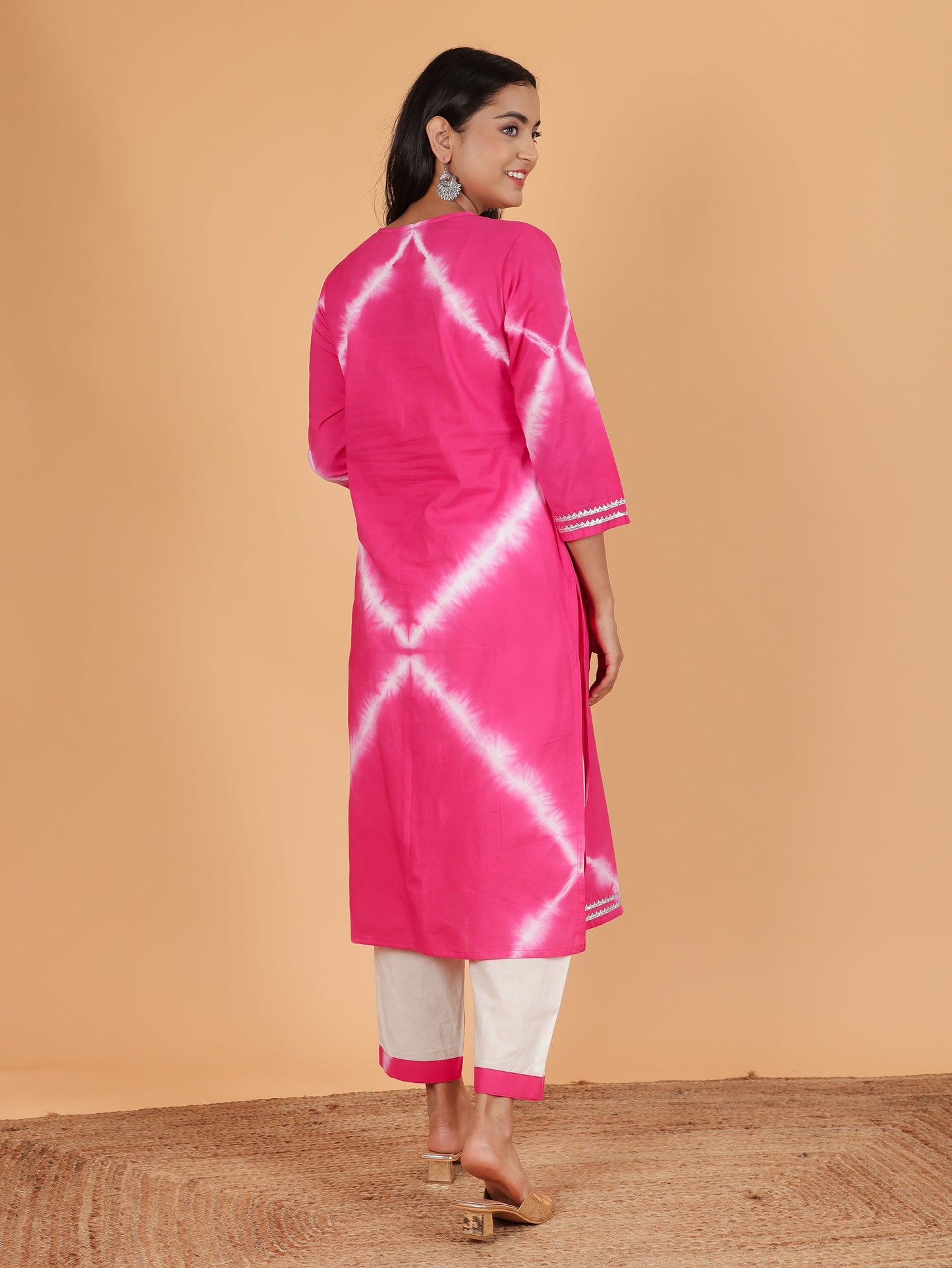 Soft Cotton Tie-Dye Kurta