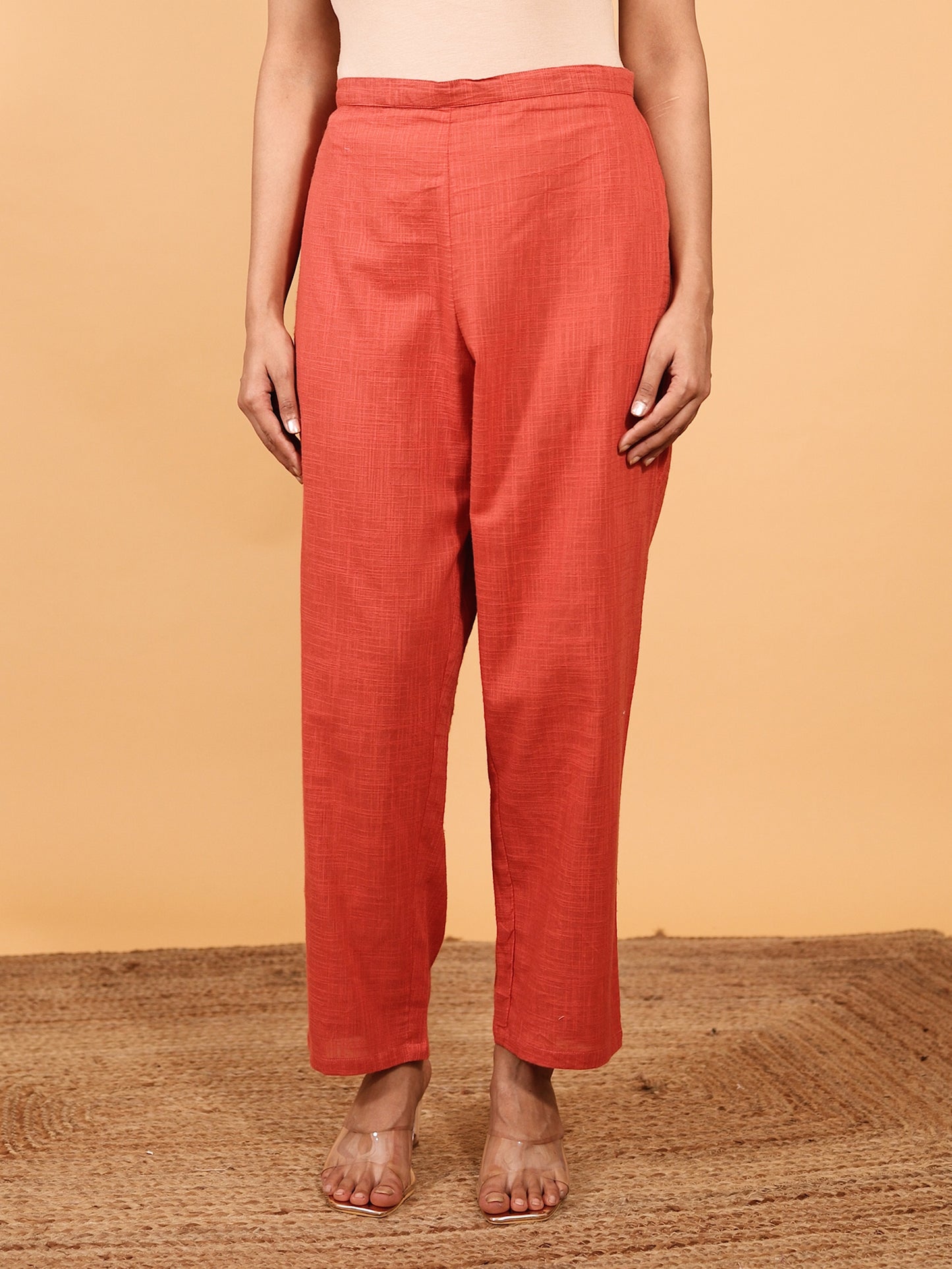 Khadi Cotton Solid Pant