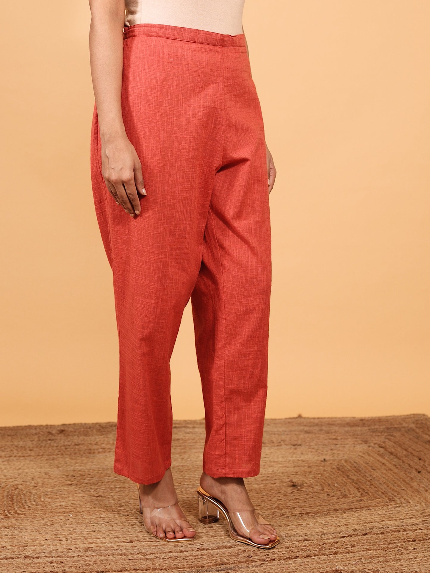 Khadi Cotton Solid Pant