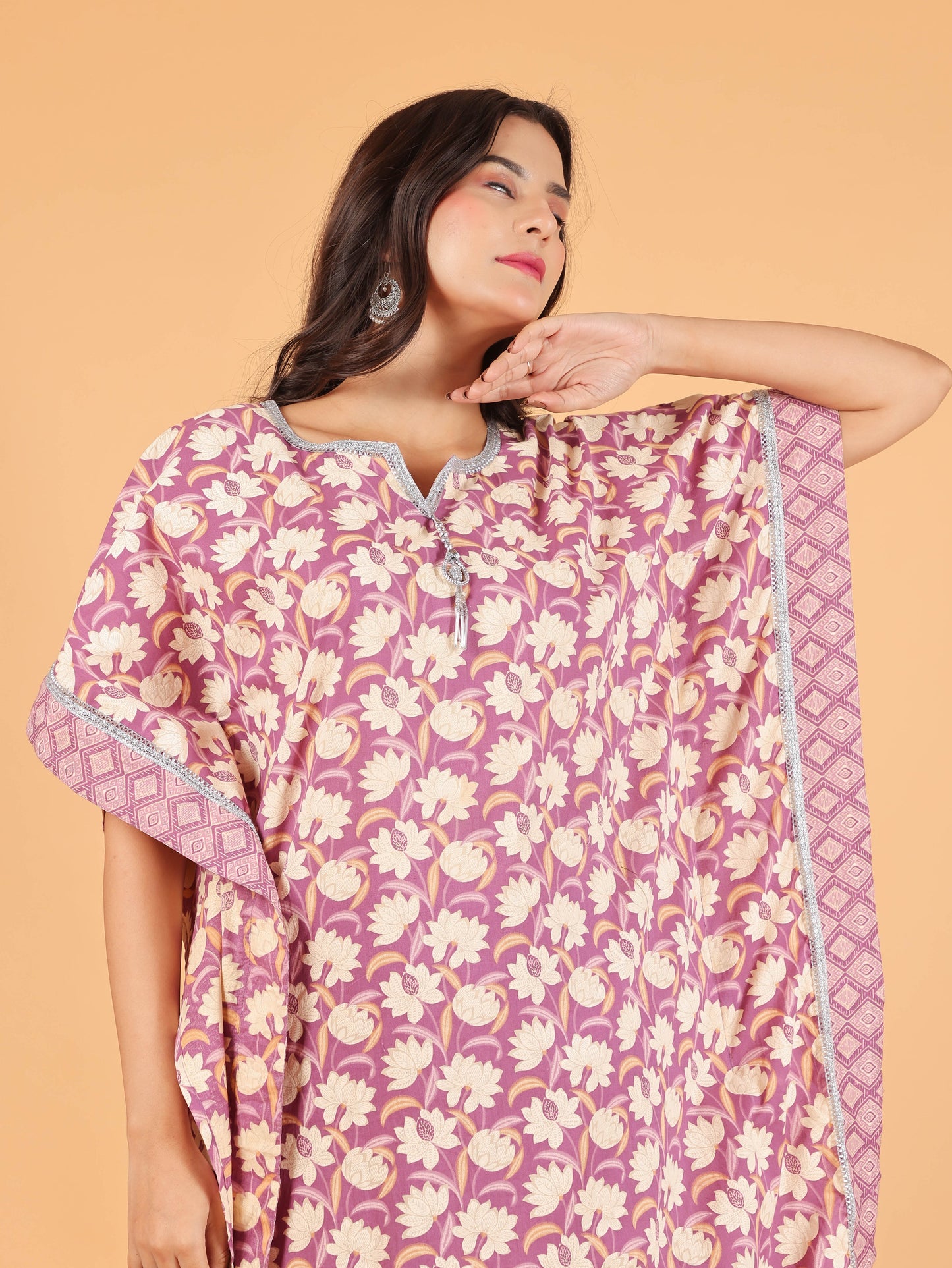 Soft Cotton Floral Kurta