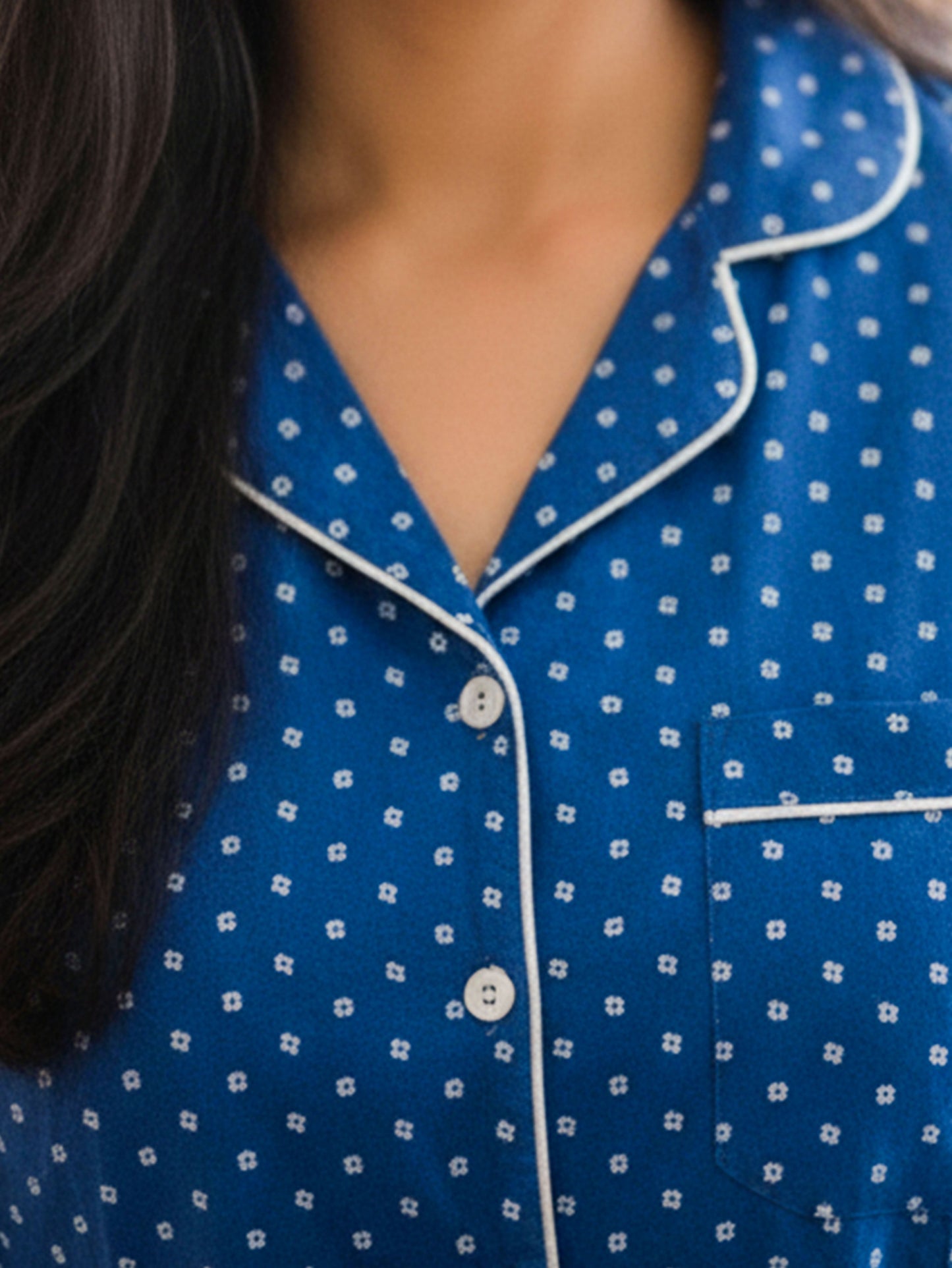 Soft Cotton Bandhani Straight Blue Tunic