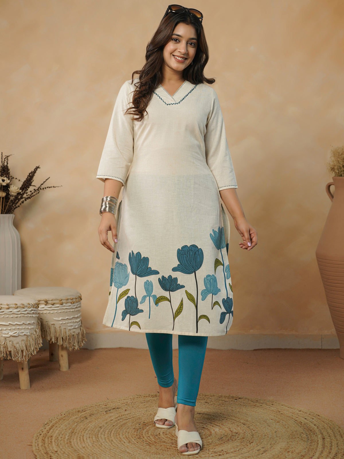 knit solid teal tummy tucker