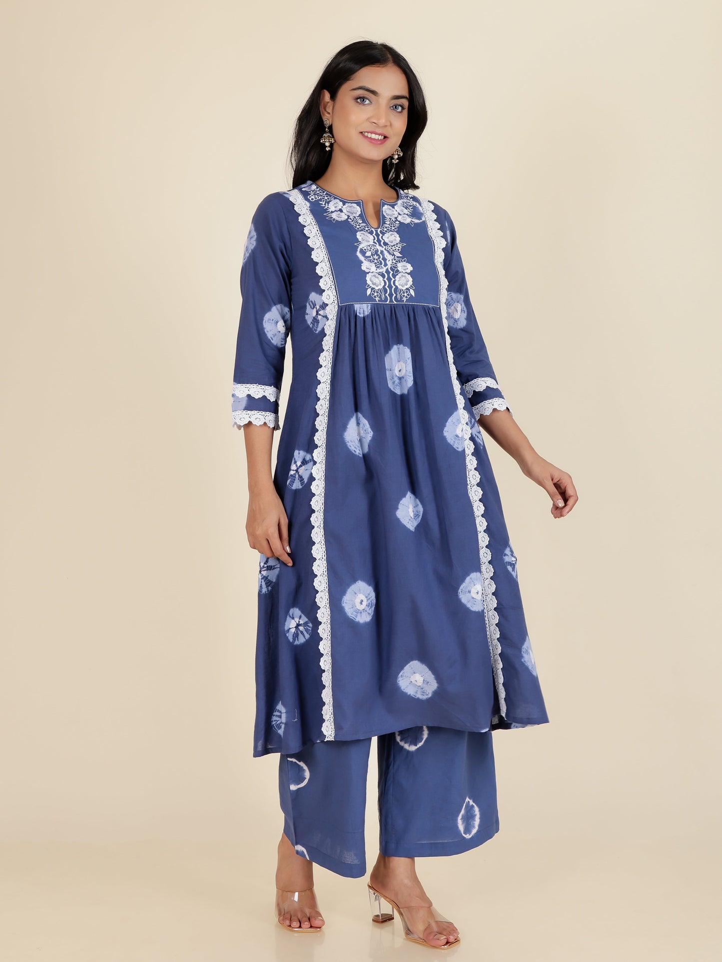 Soft Cotton Tie-Dye Kurta