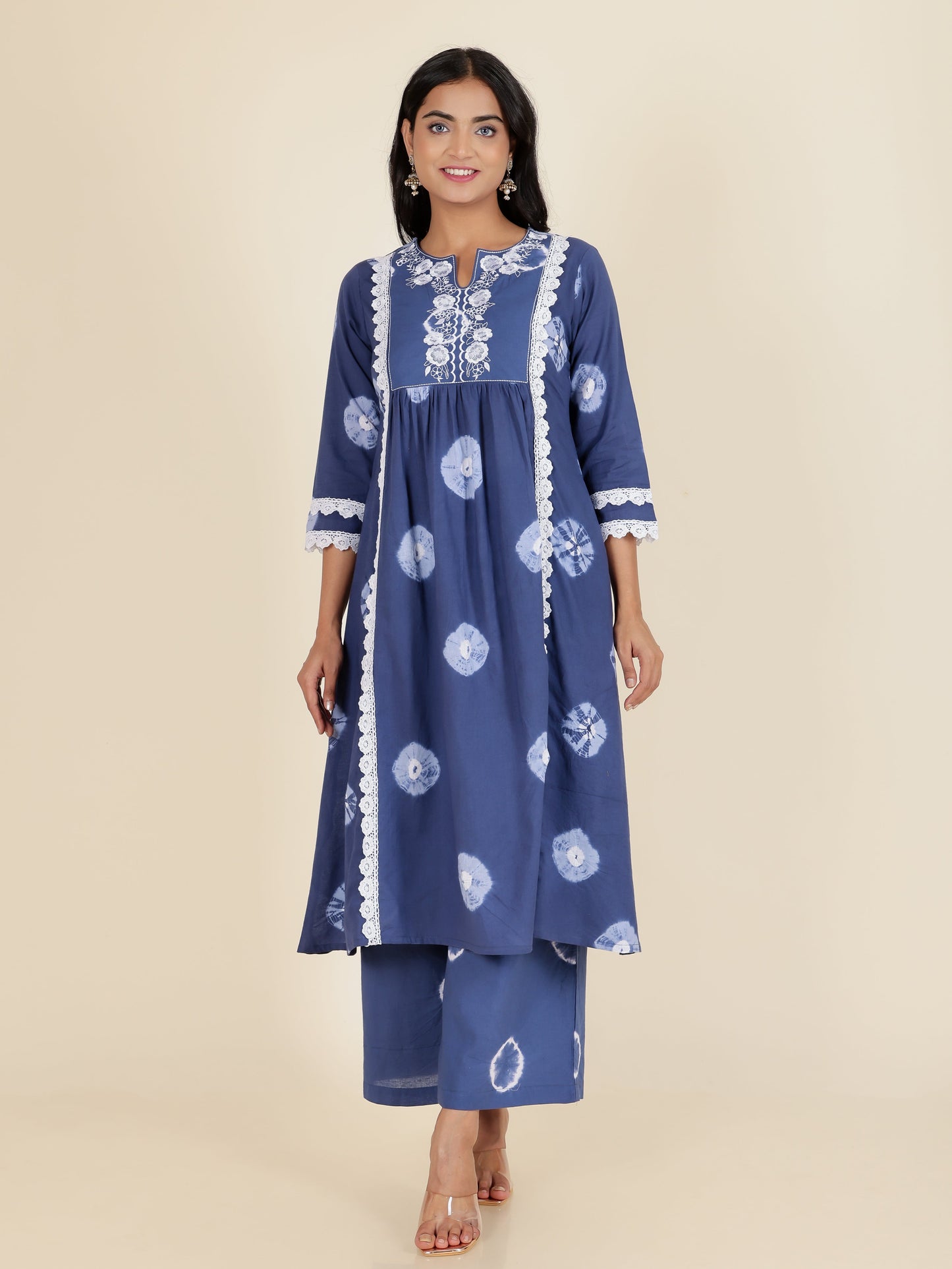 Soft Cotton Tie-Dye Kurta