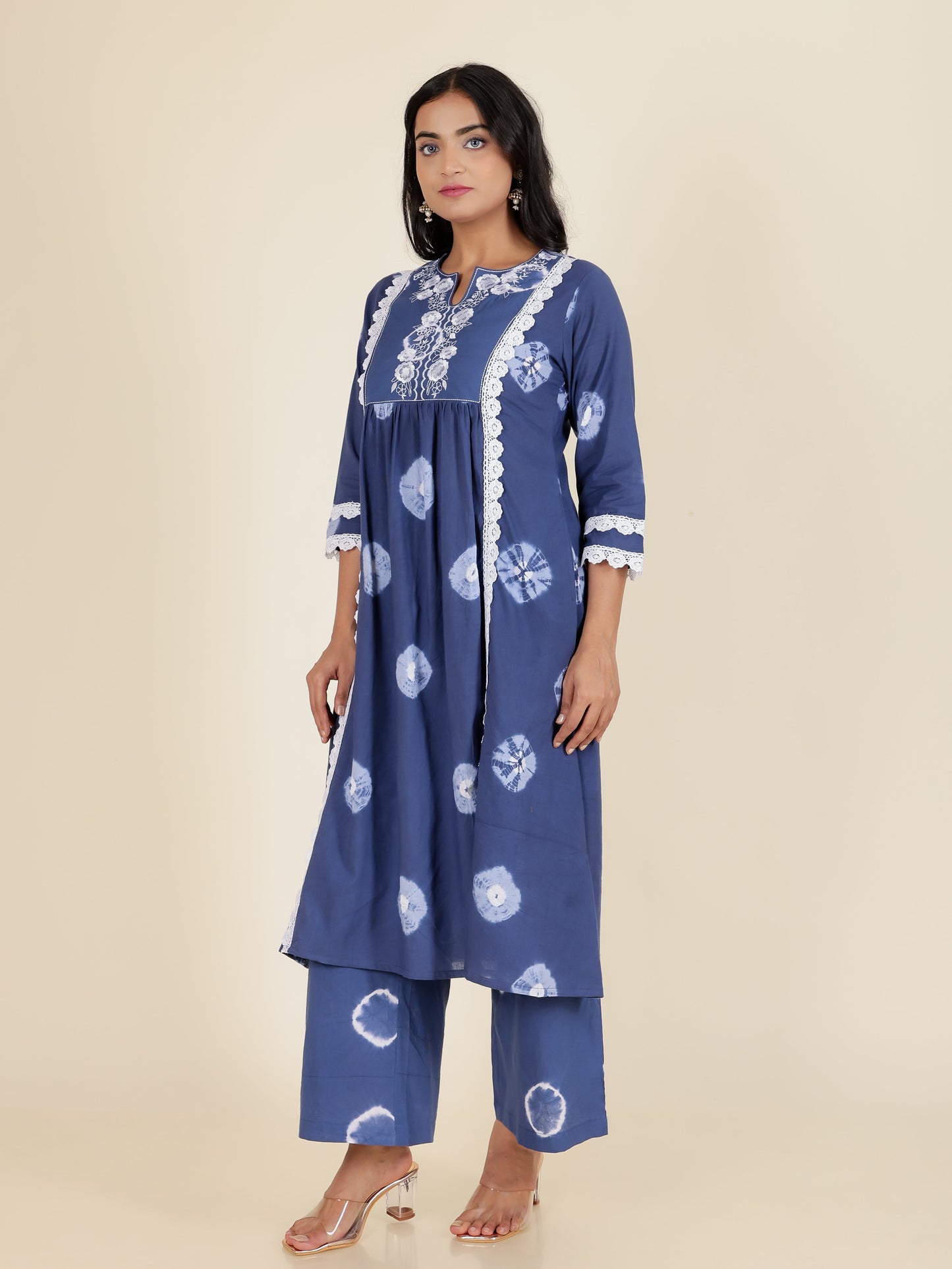 Soft Cotton Tie-Dye Kurta