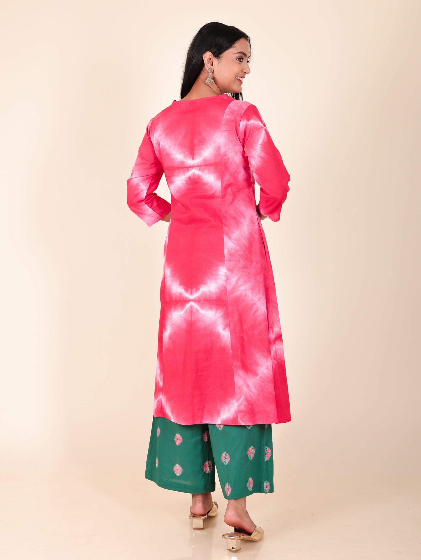 Soft Cotton Tie-Dye Kurta