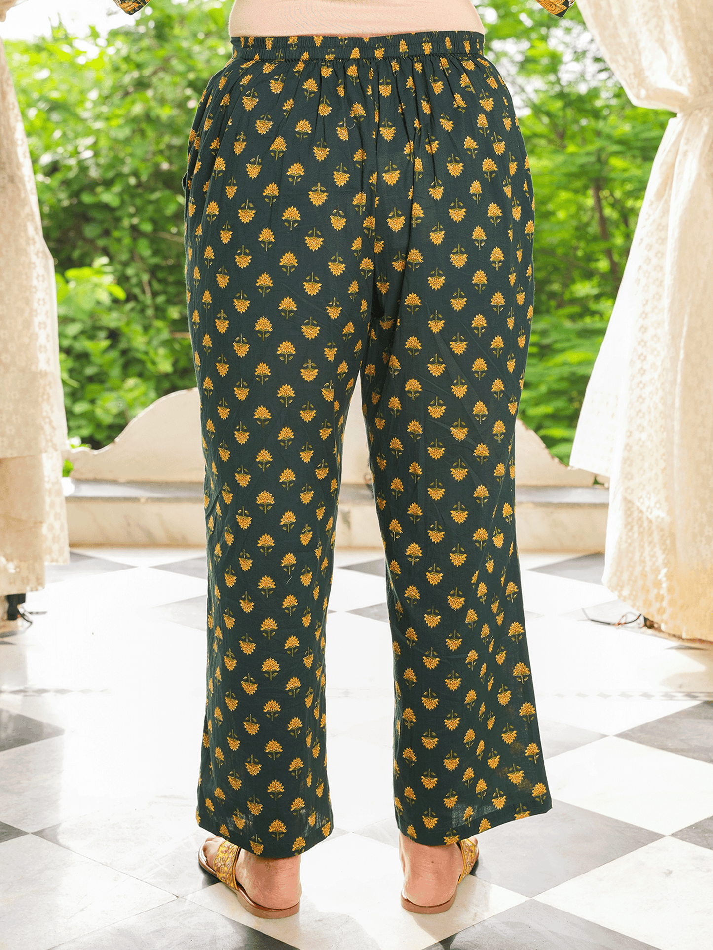 Soft Cotton Floral Pant