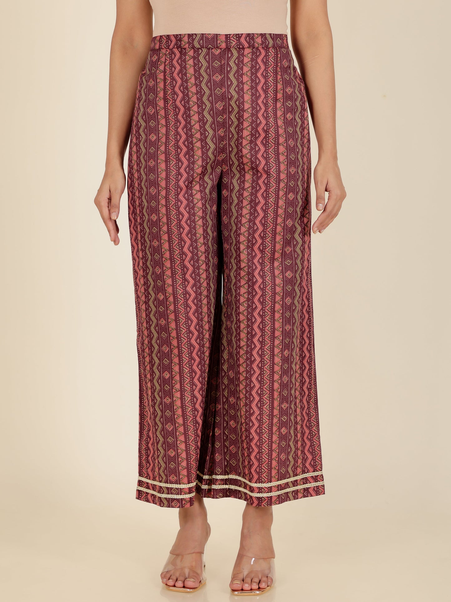 Soft Cotton Tribal Palazzo