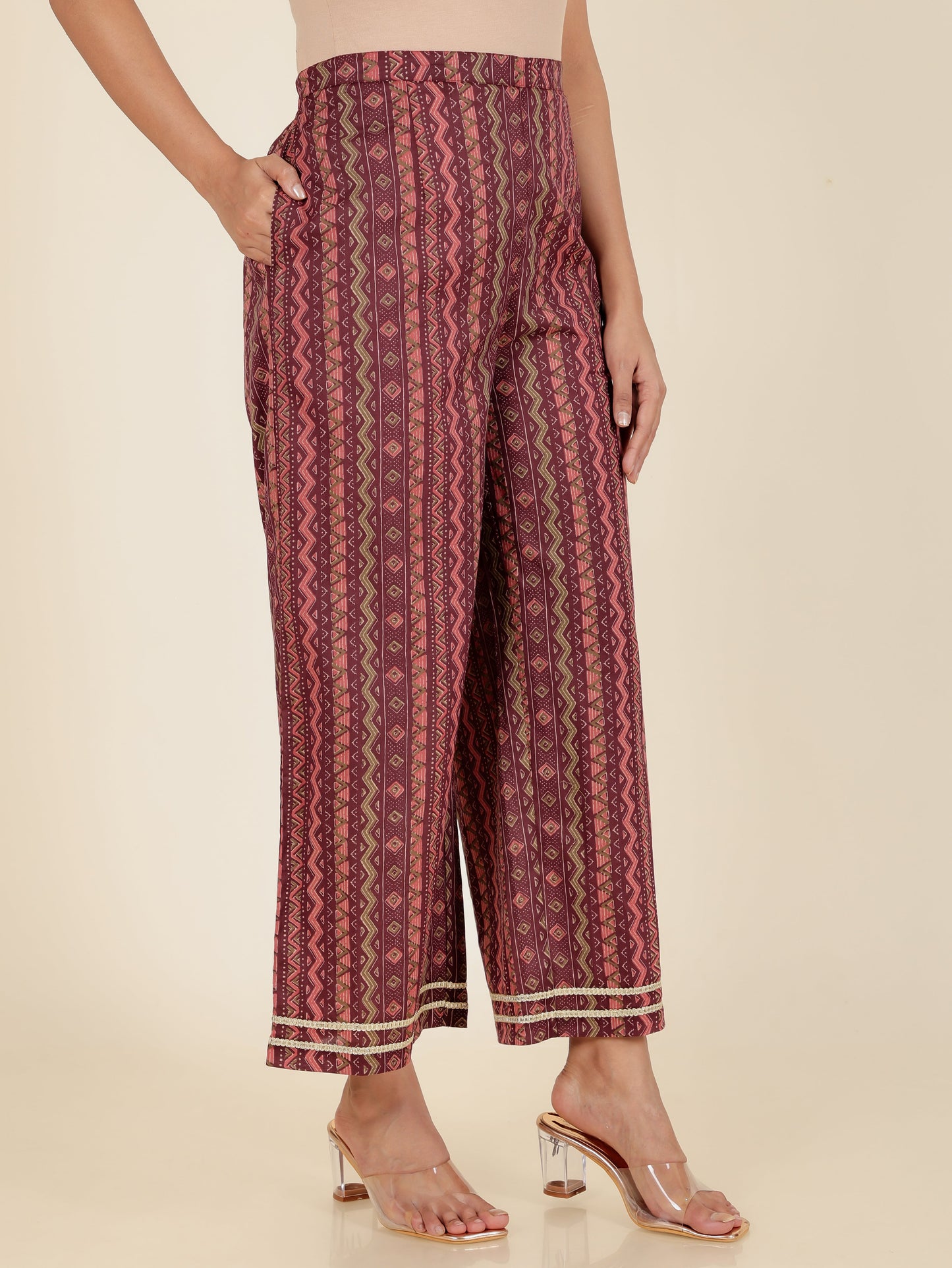 Soft Cotton Tribal Palazzo