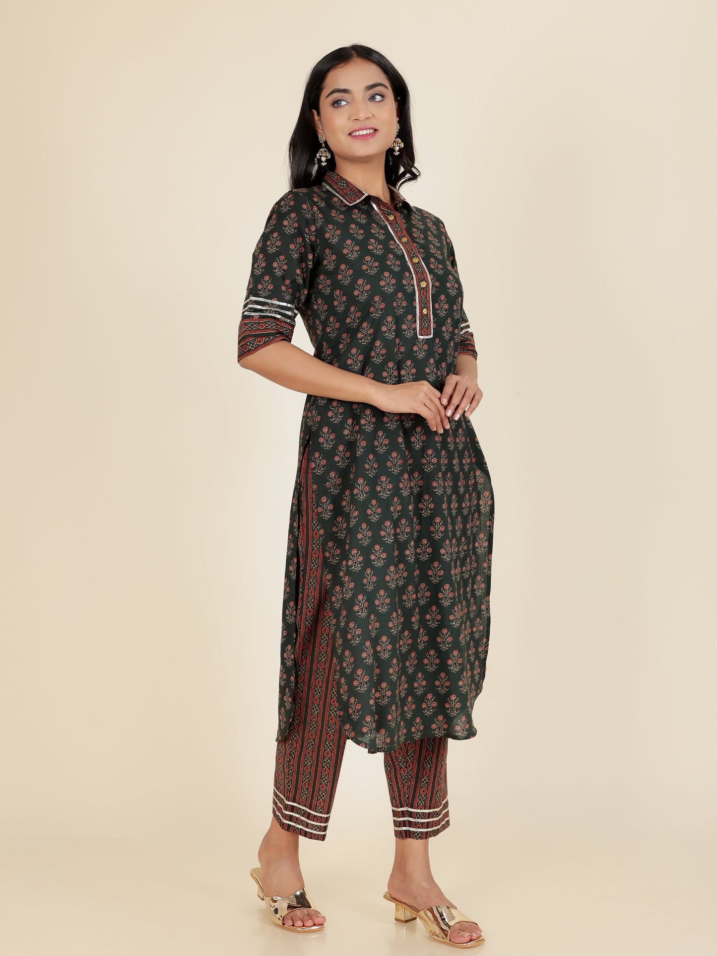 Soft Cotton Butti Kurta