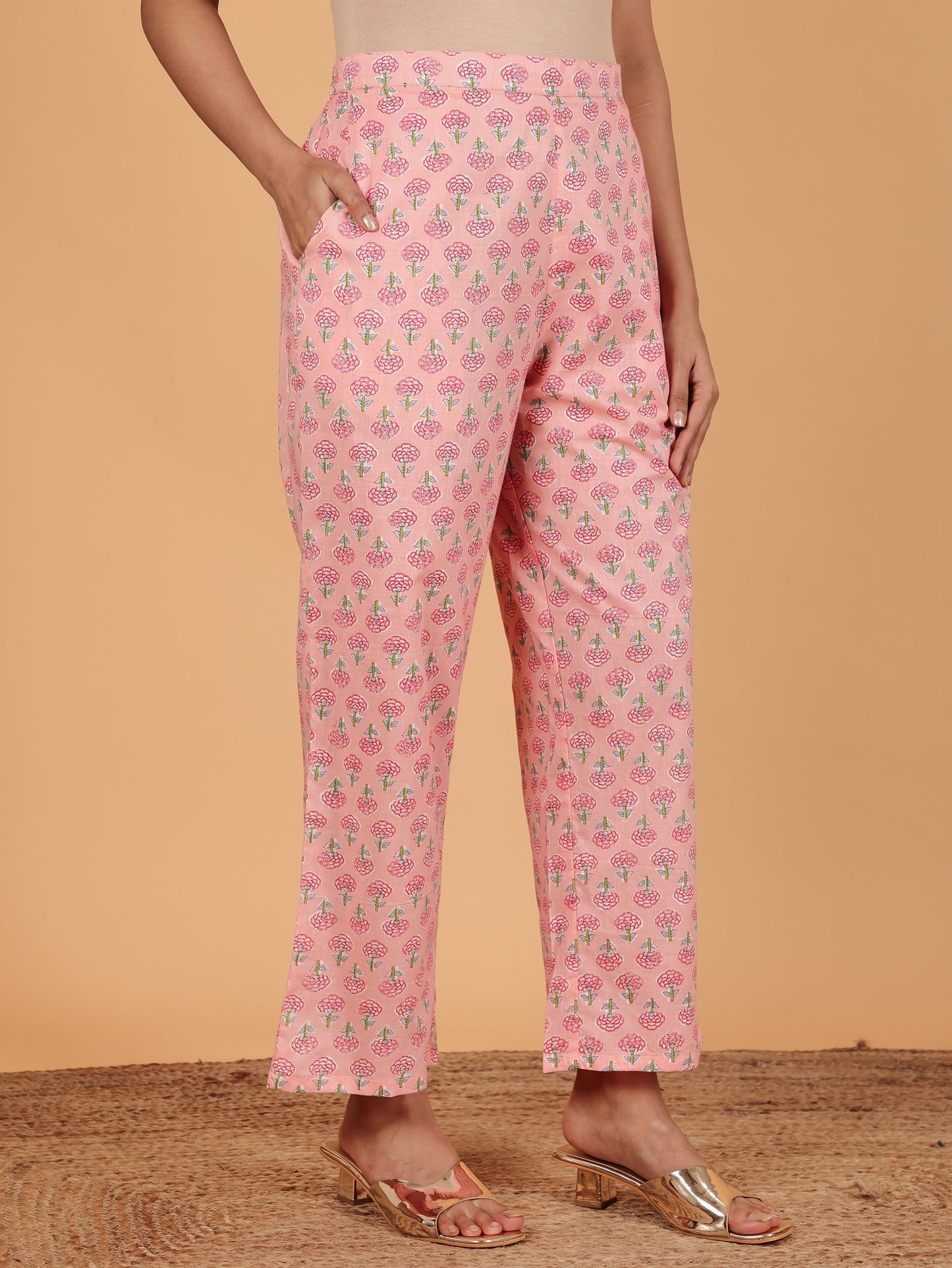 Soft Cotton Floral Pant