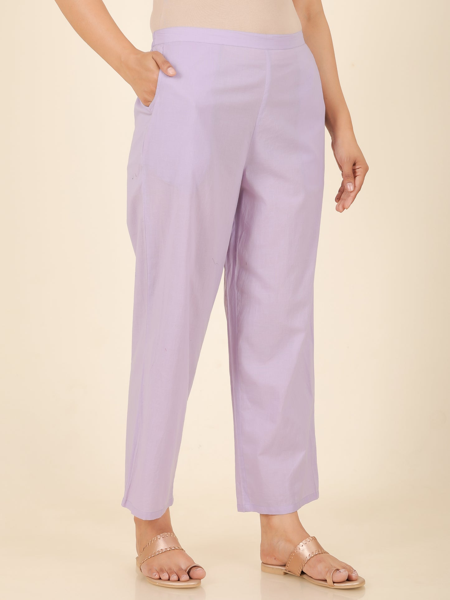 Soft Cotton Solid Pant