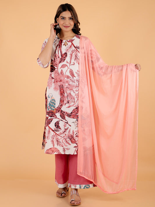 Solid Chiffon Dupatta