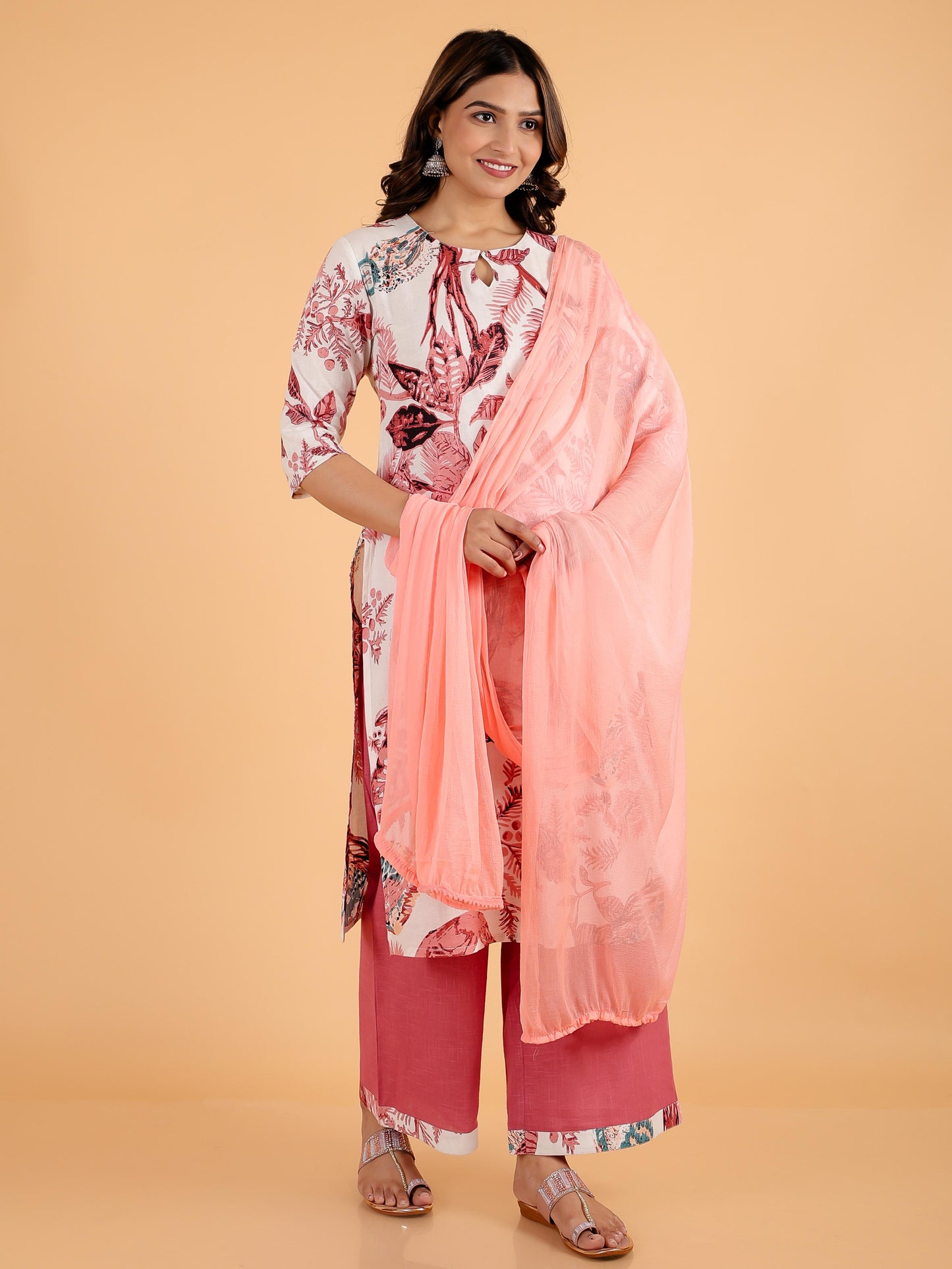 Solid Chiffon Dupatta