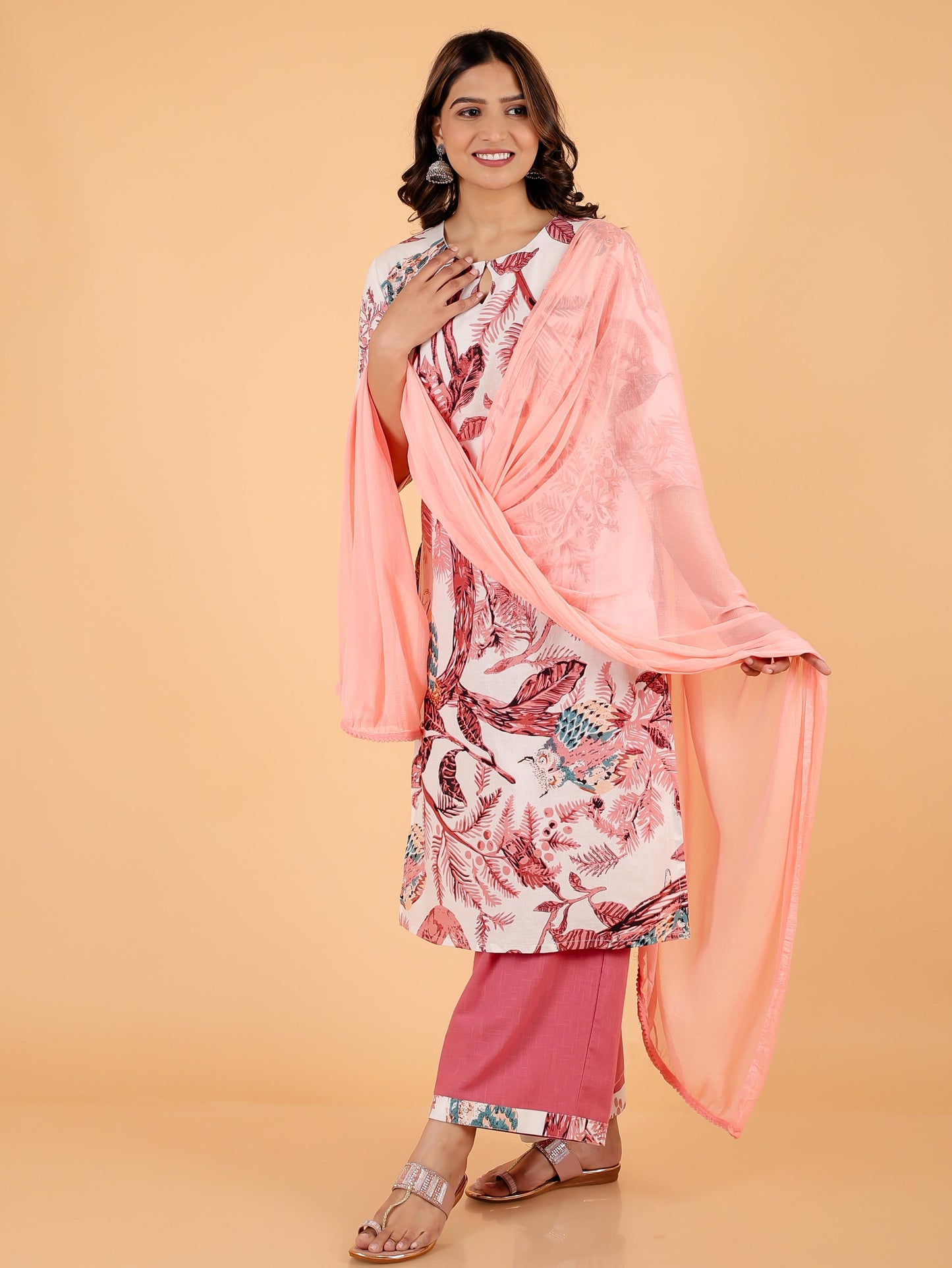 Solid Chiffon Dupatta