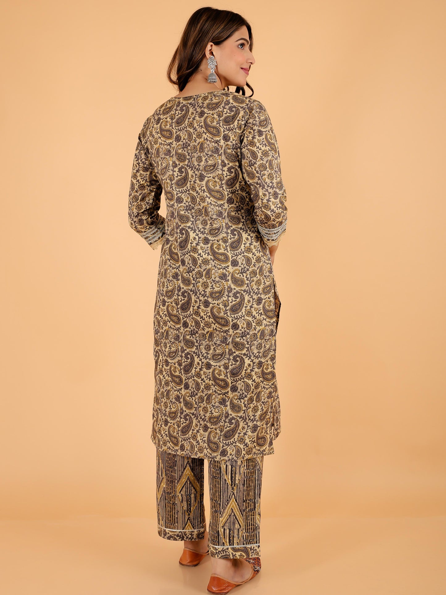 Soft Cotton Paisley Kurta