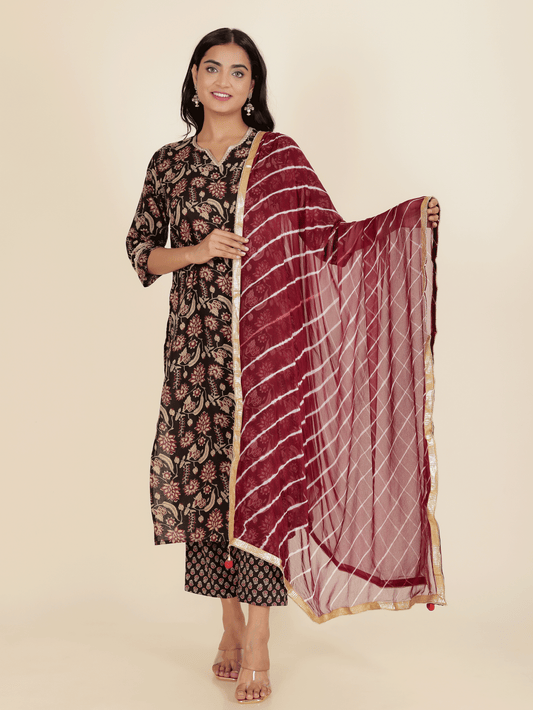 Chiffon Leheriya Dupatta