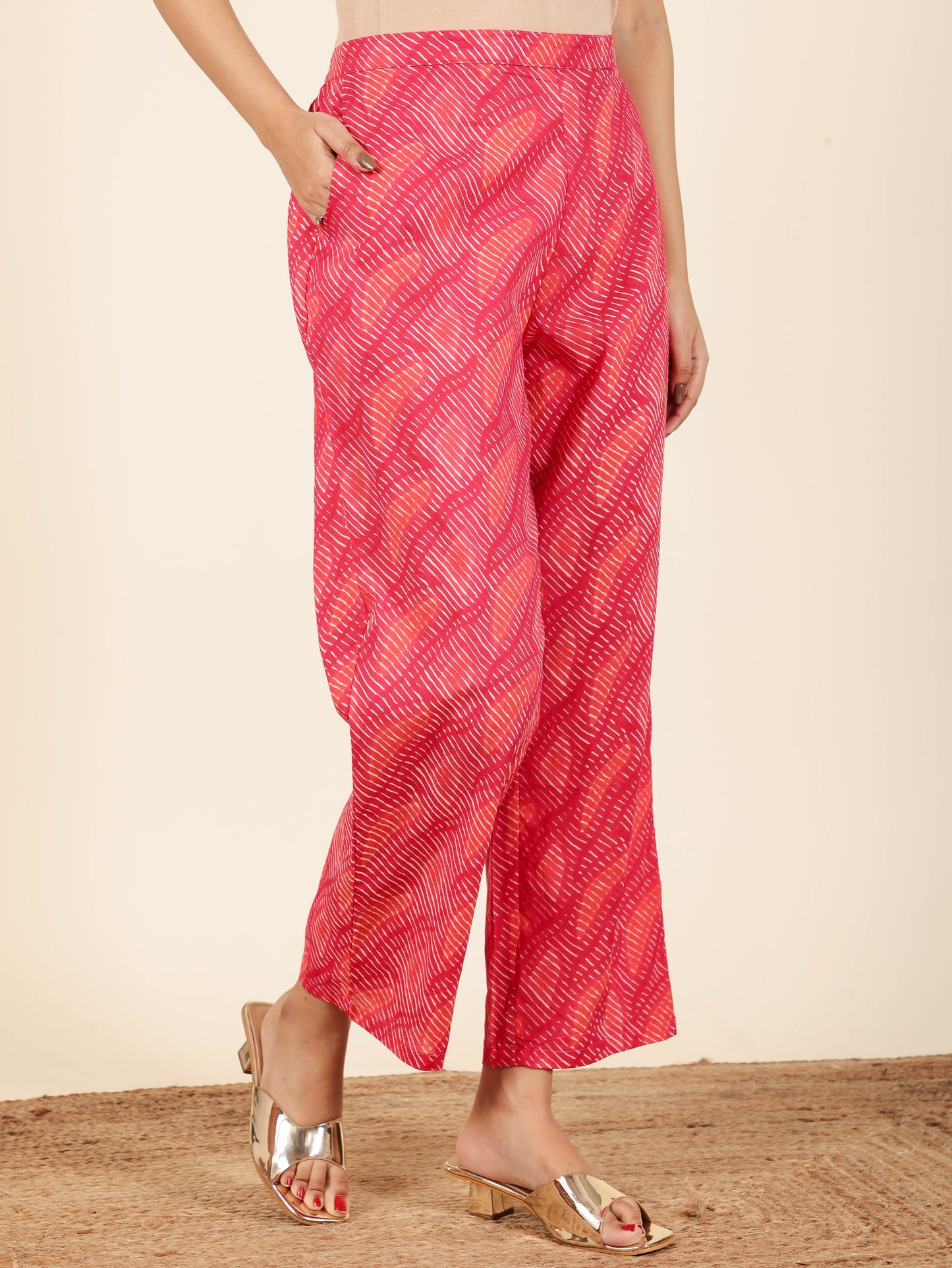 Soft Cotton Leheriya Pant