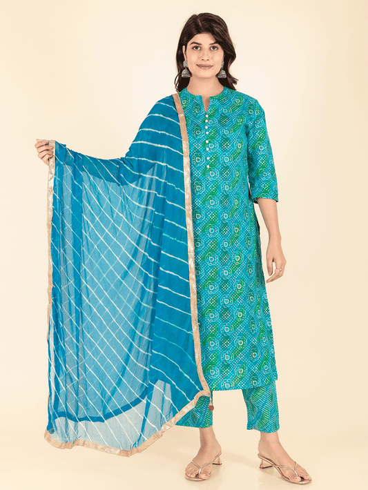 Chiffon Leheriya Dupatta