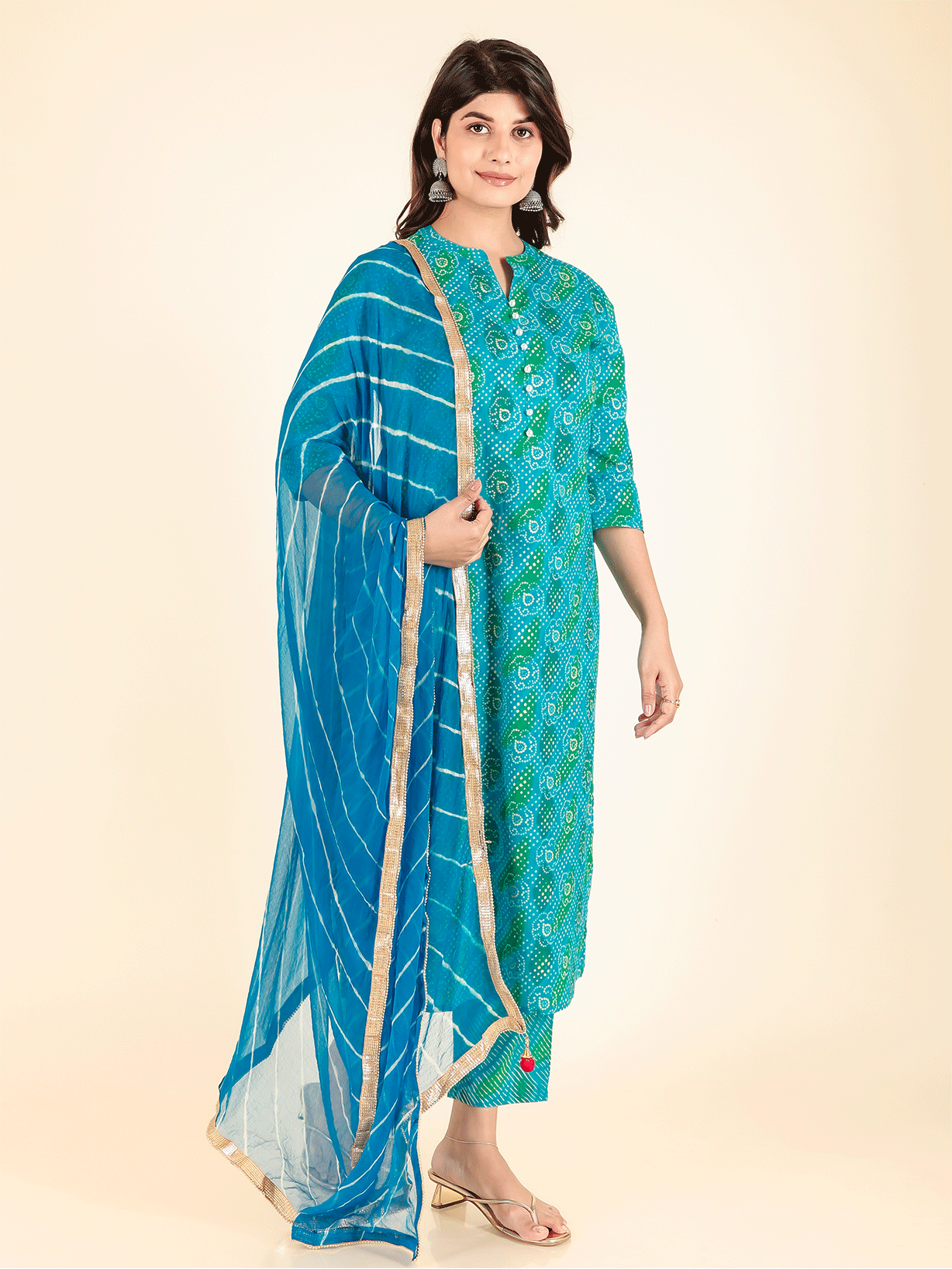 Chiffon Leheriya Dupatta