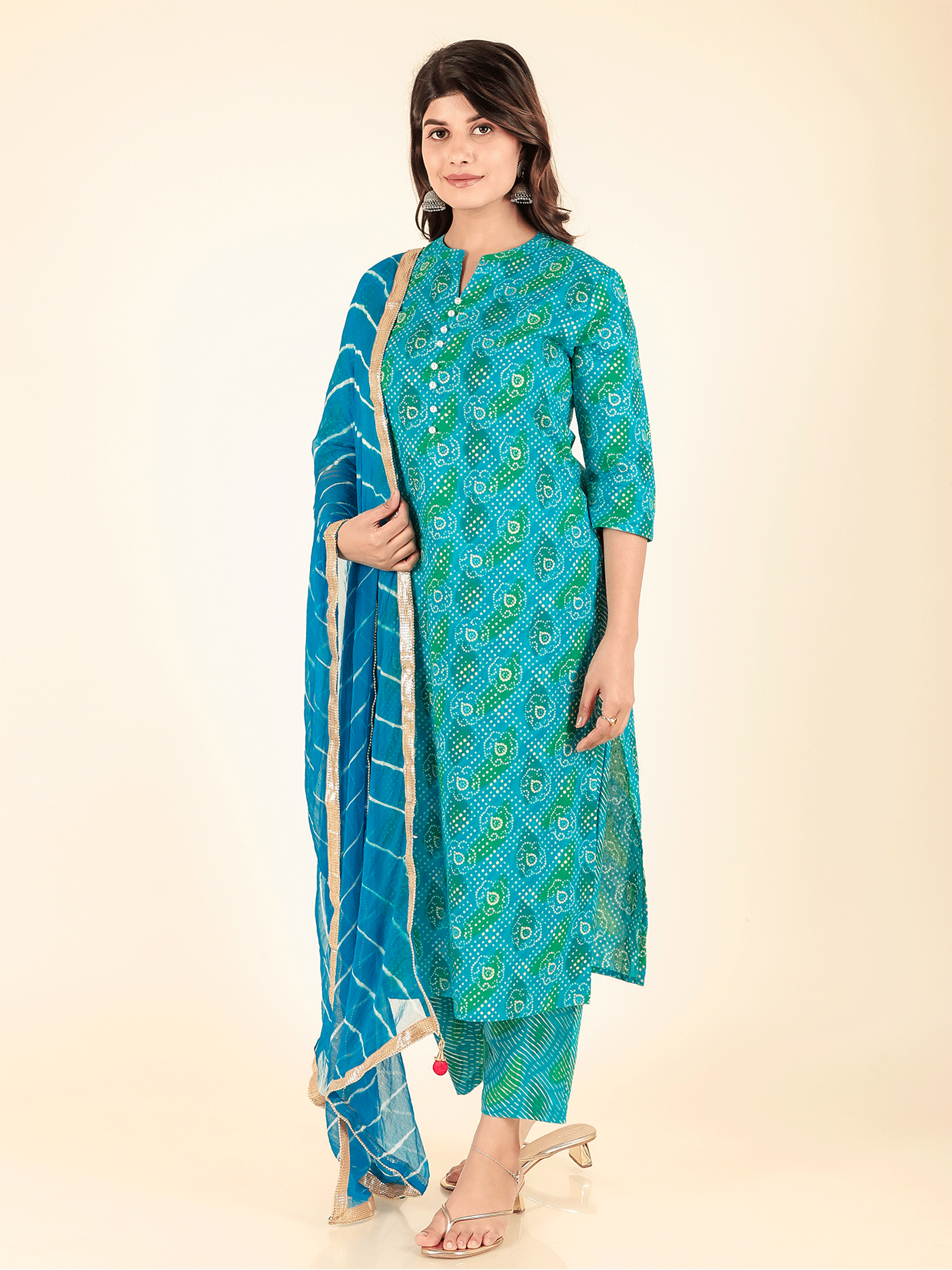 Chiffon Leheriya Dupatta