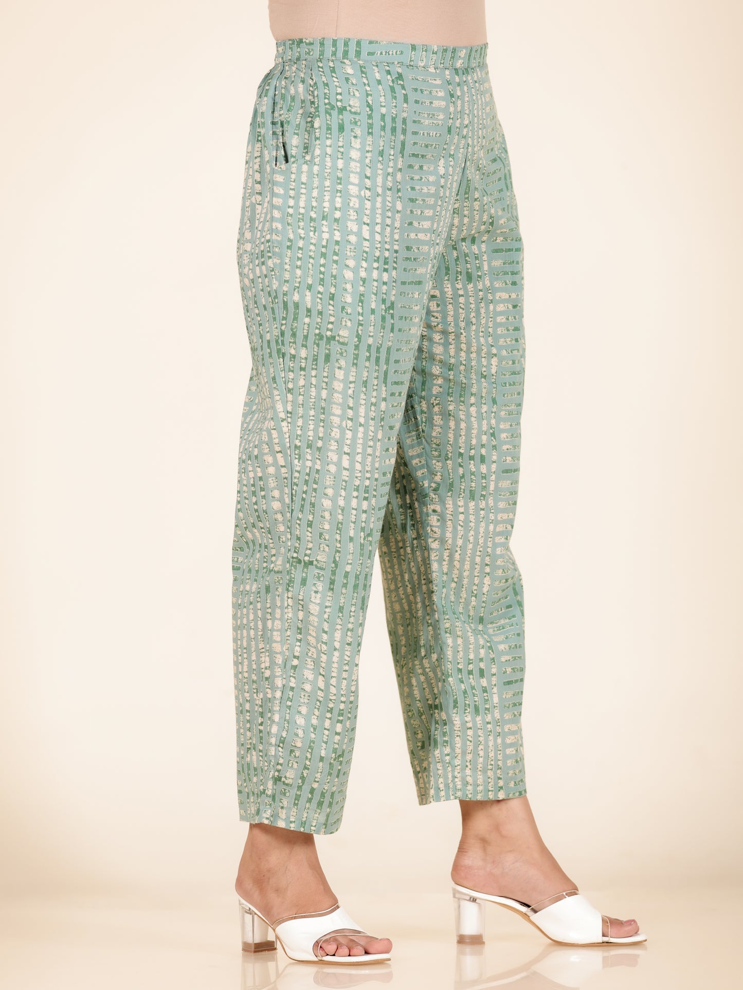 Soft Cotton Abstract Pant