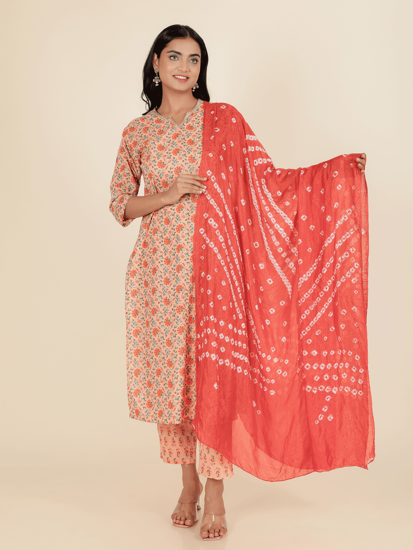 Chiffon Bandhani Dupatta