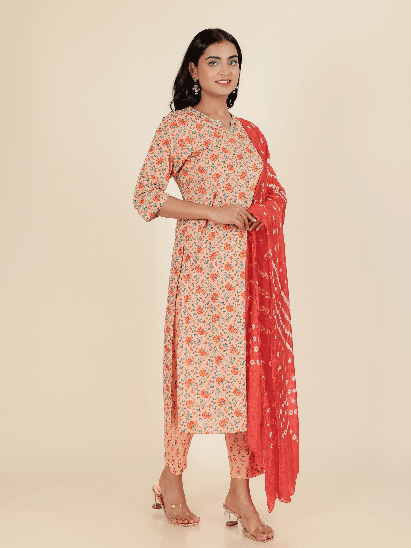 Chiffon Bandhani Dupatta