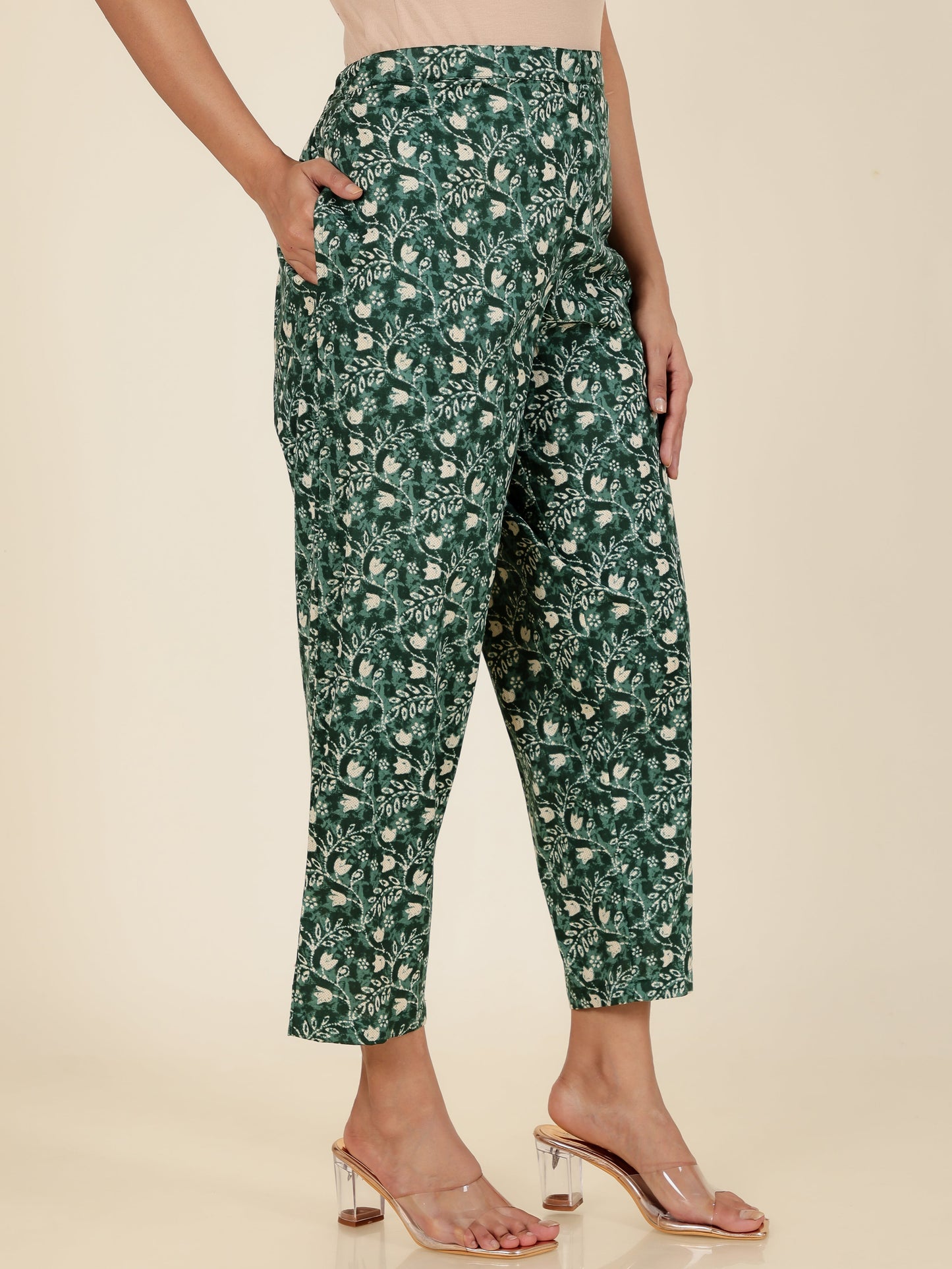 Soft Cotton Floral Pant