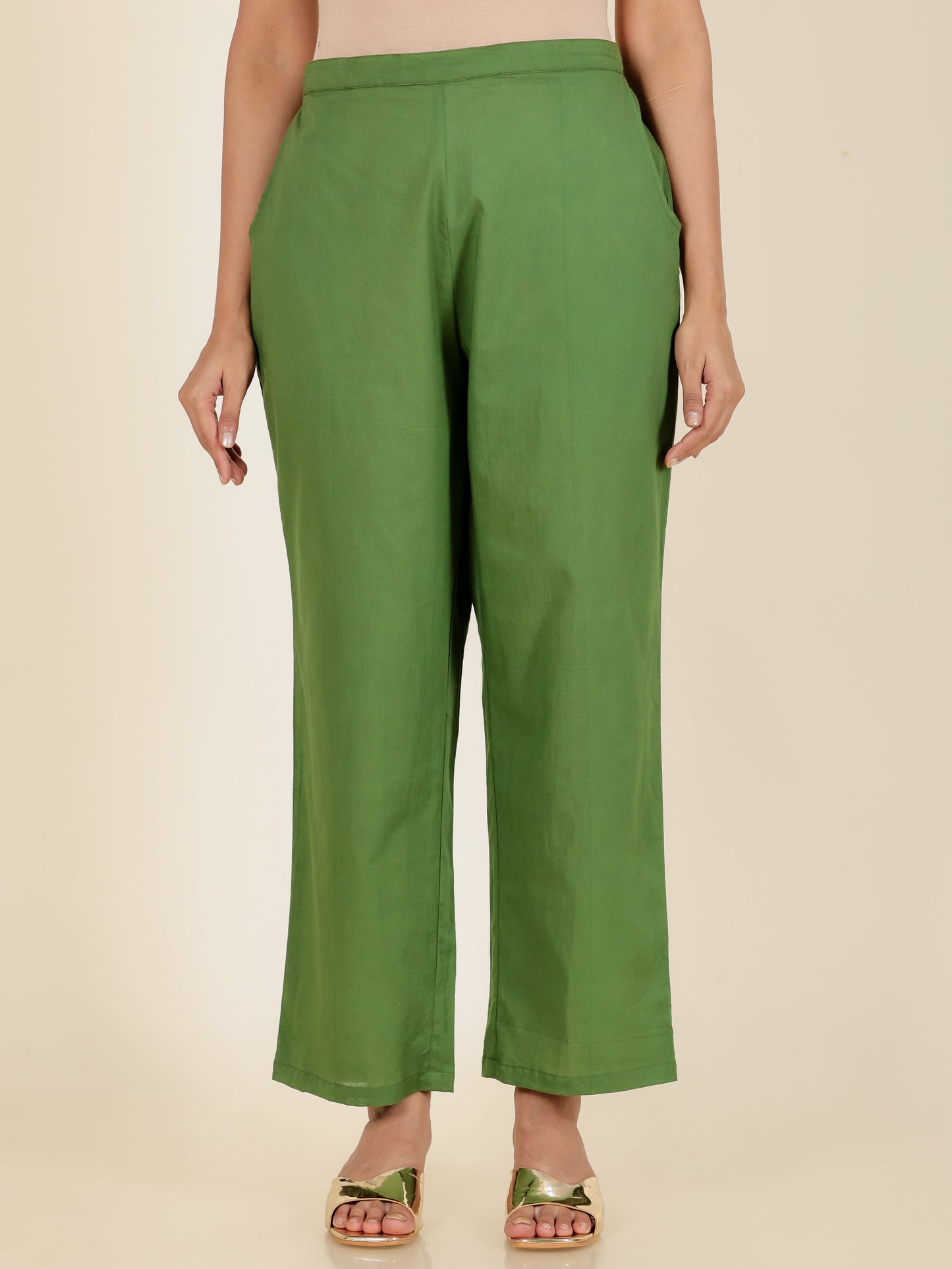 Soft Cotton Solid Pant